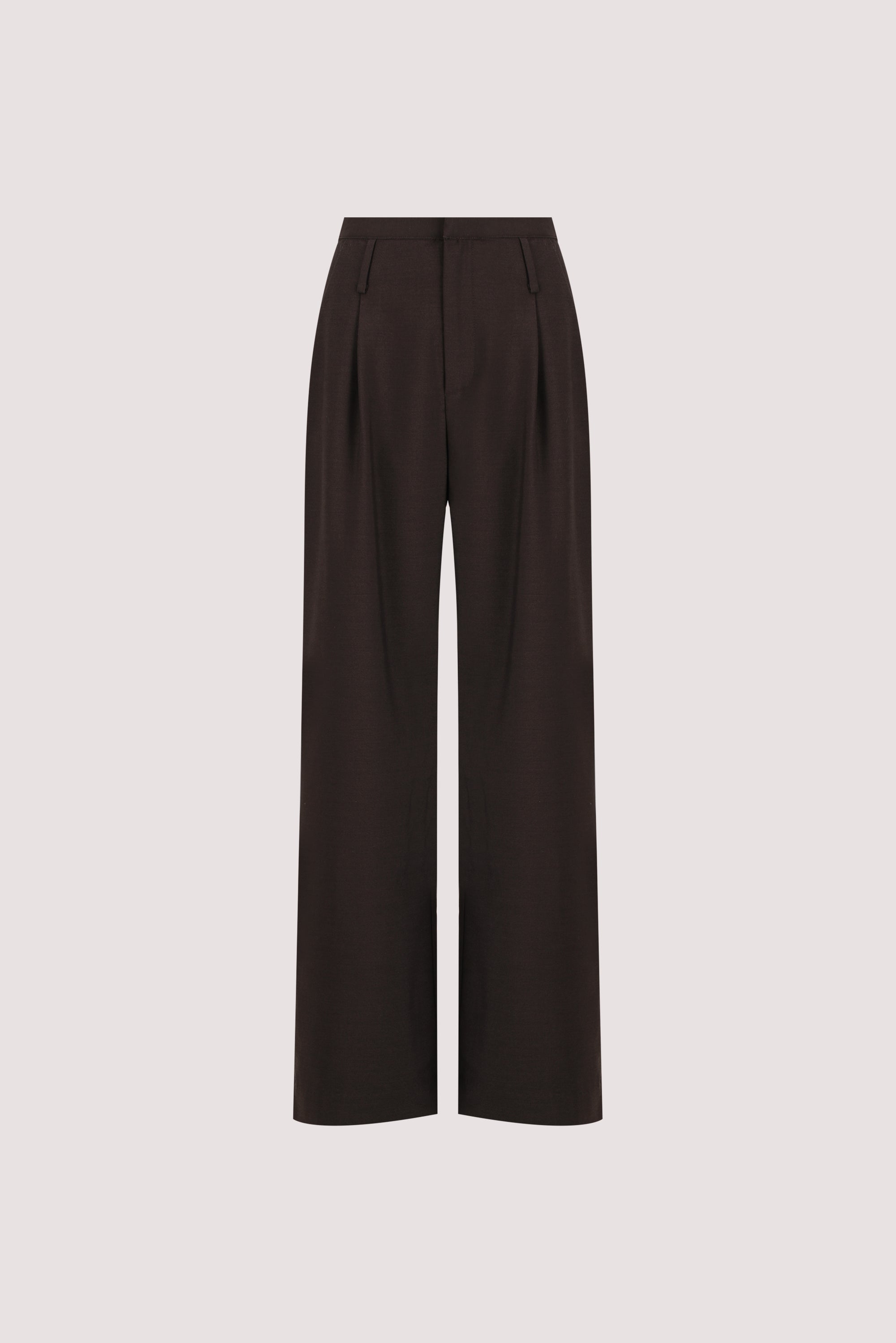 MONIQUE PEAT CHOC TAILORED PANT