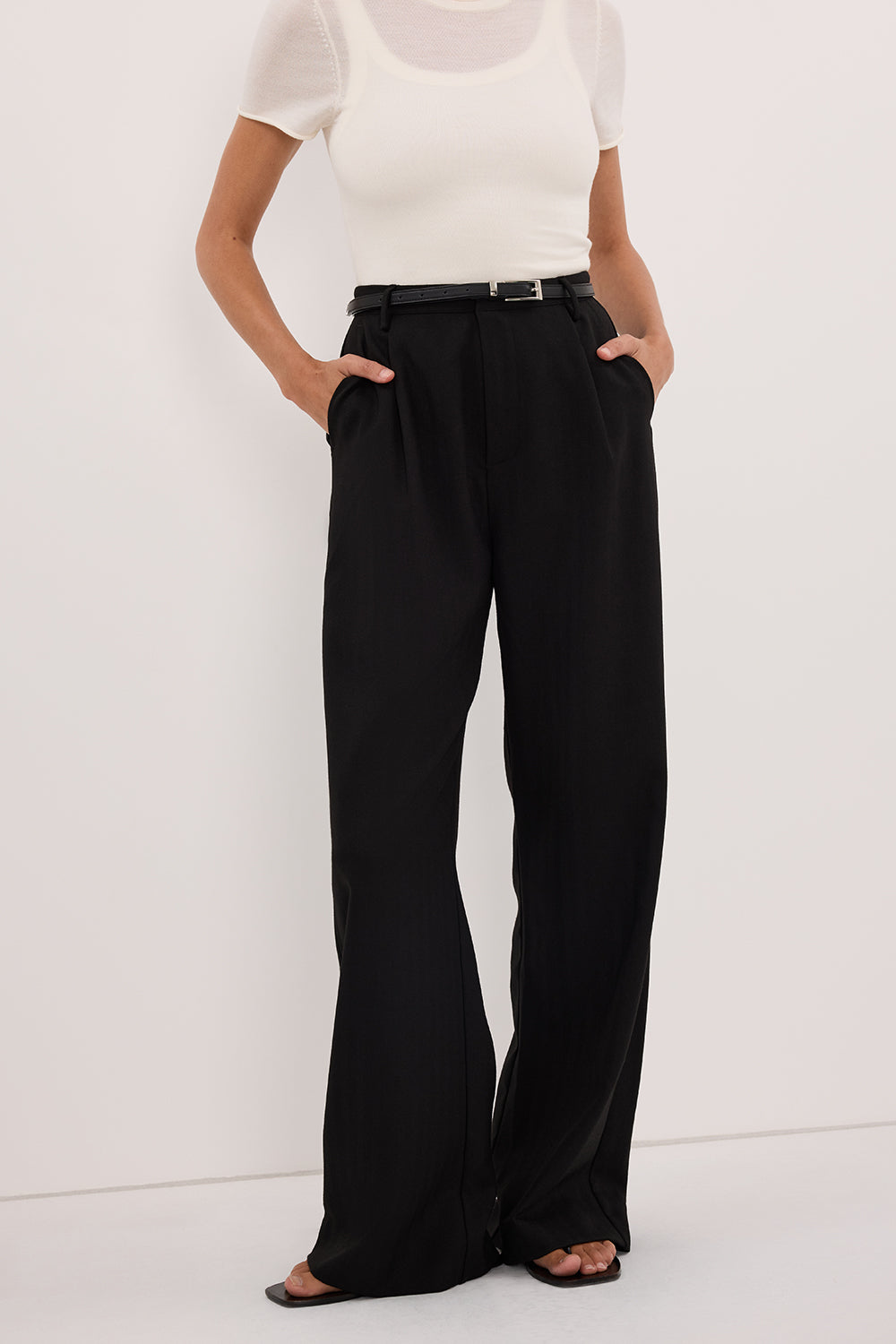 CYRUS BLACK TAILORED PANT