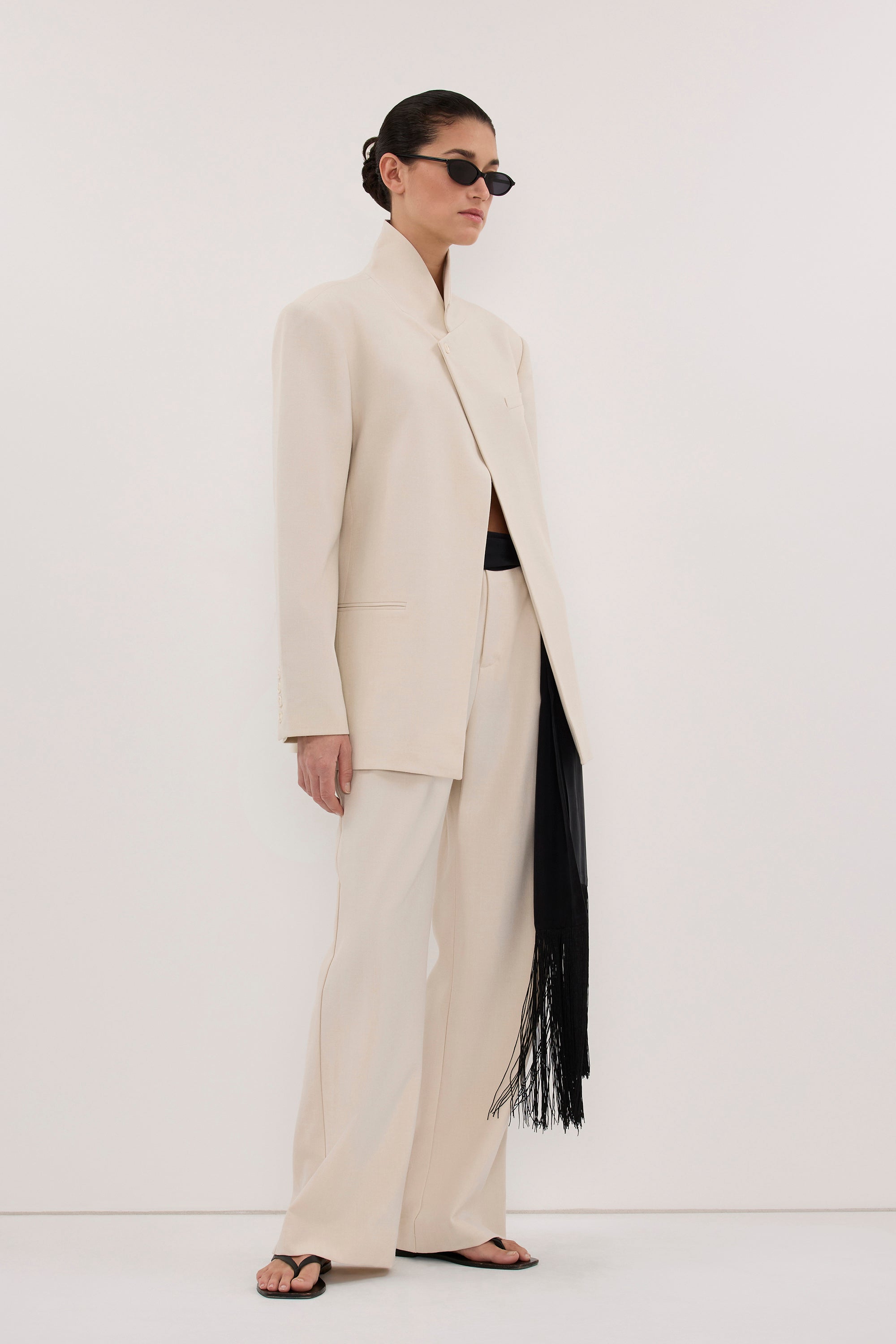TRINITY BONE TAILORED PANT