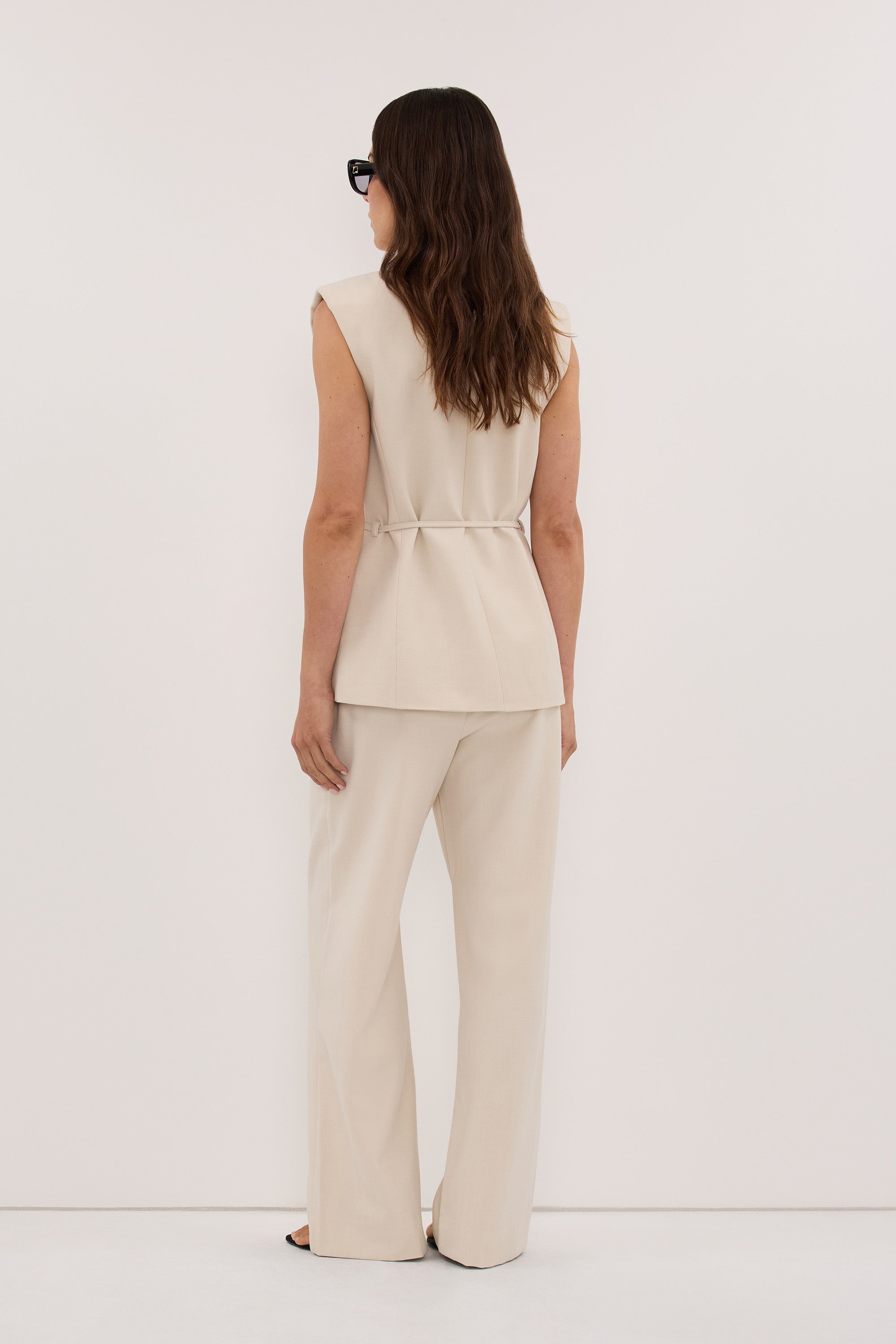TRINITY BONE TAILORED PANT