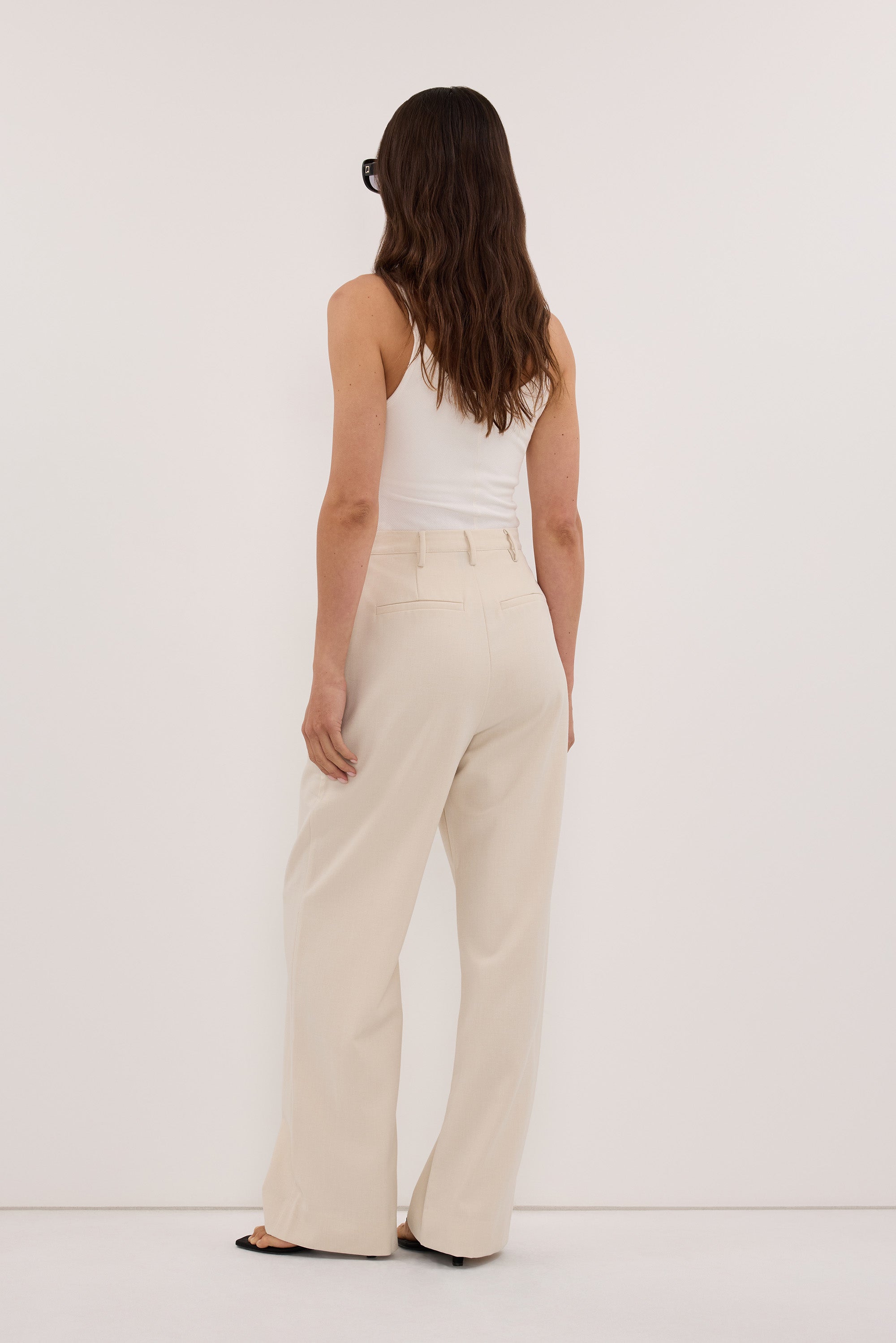 TRINITY BONE TAILORED PANT