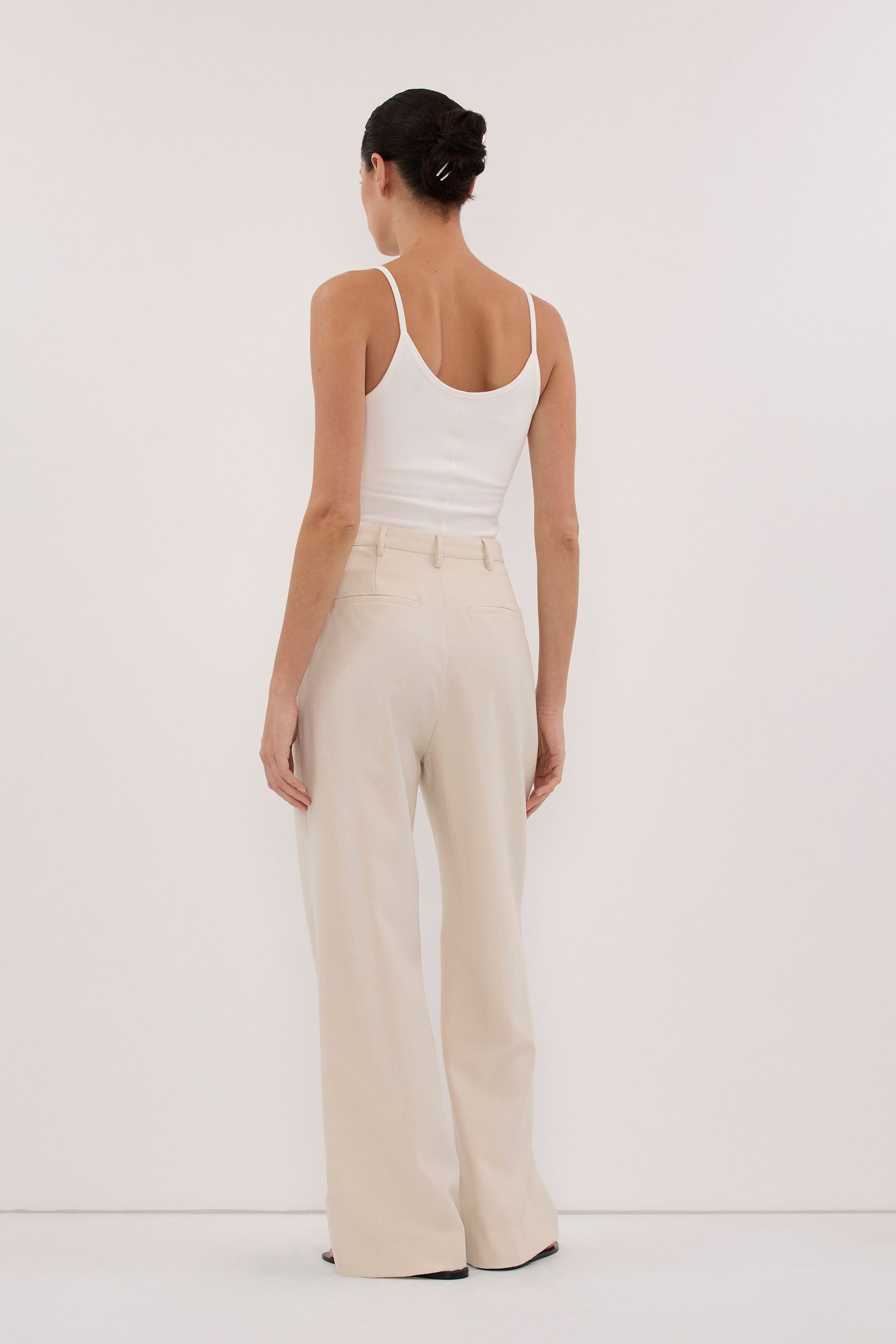 TRINITY BONE TAILORED PANT