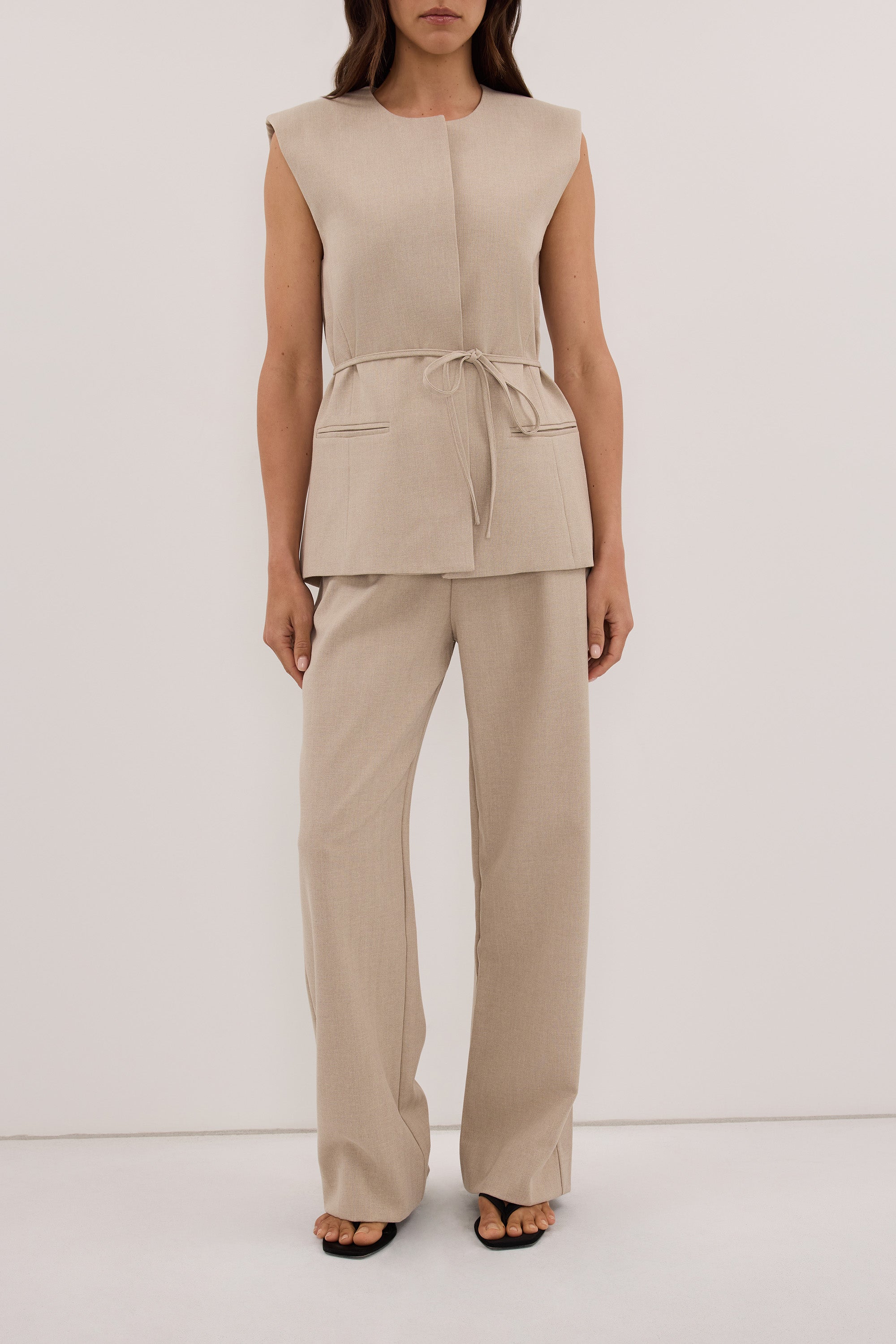 TRINITY OAT TAILORED PANT