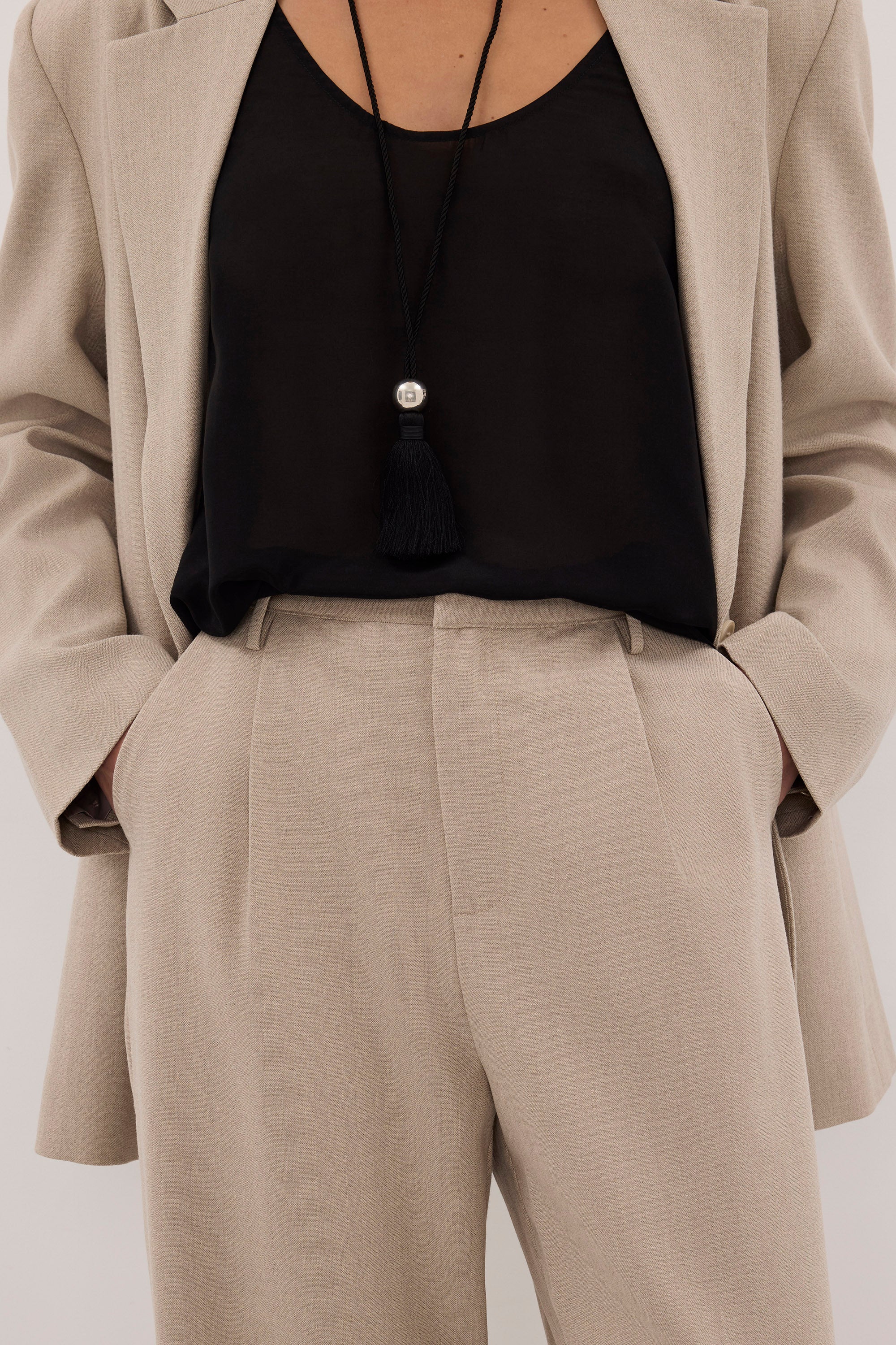 TRINITY OAT TAILORED PANT