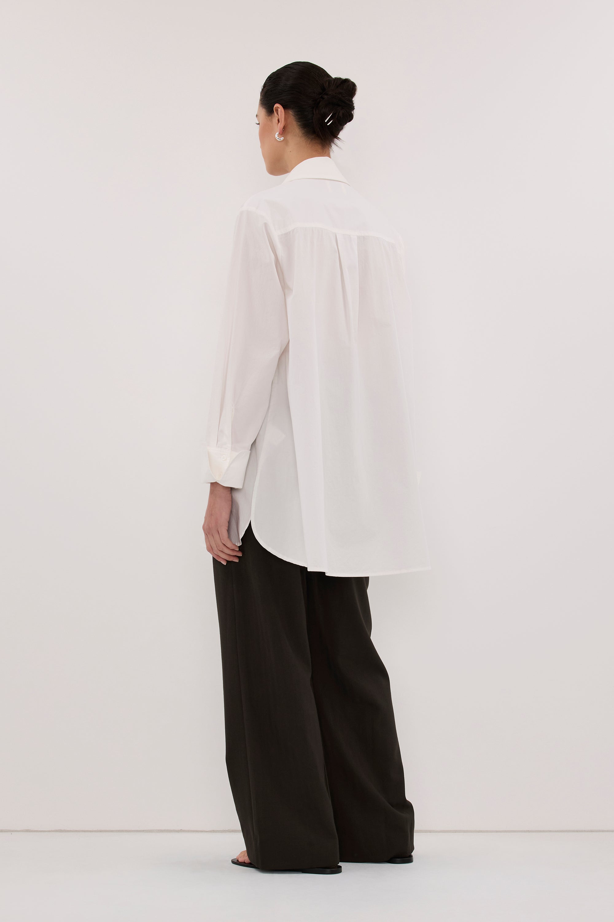 NOA BLACK OLIVE TAILORED PANT