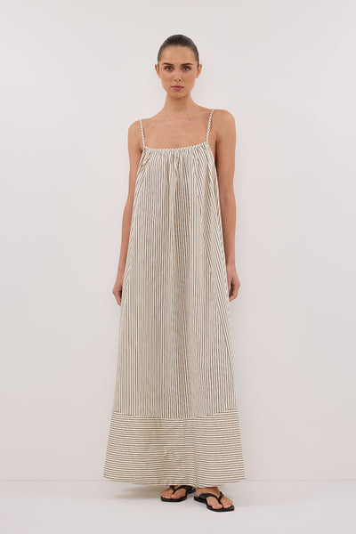 palma printed midi dress PALMA CREAM MIDI DRESS – DISSH