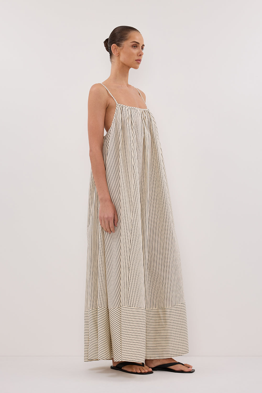 dissh beige dress GINA CREAM HALTER CROCHET DRESS DISSH