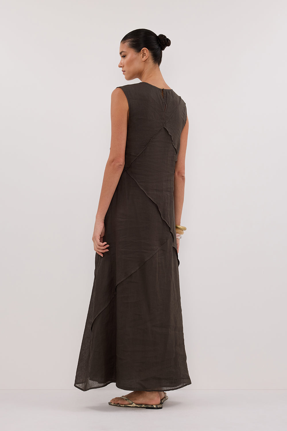 green dissh dress Dissh Olive Green Sleeveless Dress by Dissh