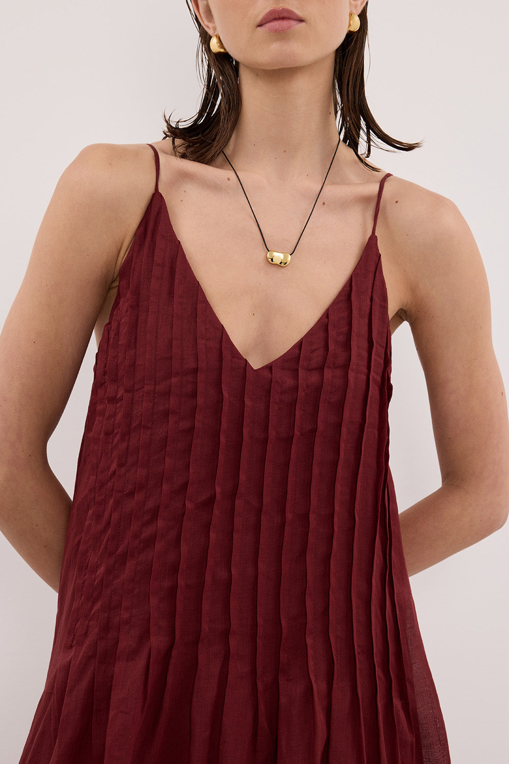 TAHLIA SAHARA RAMIE MAXI DRESS