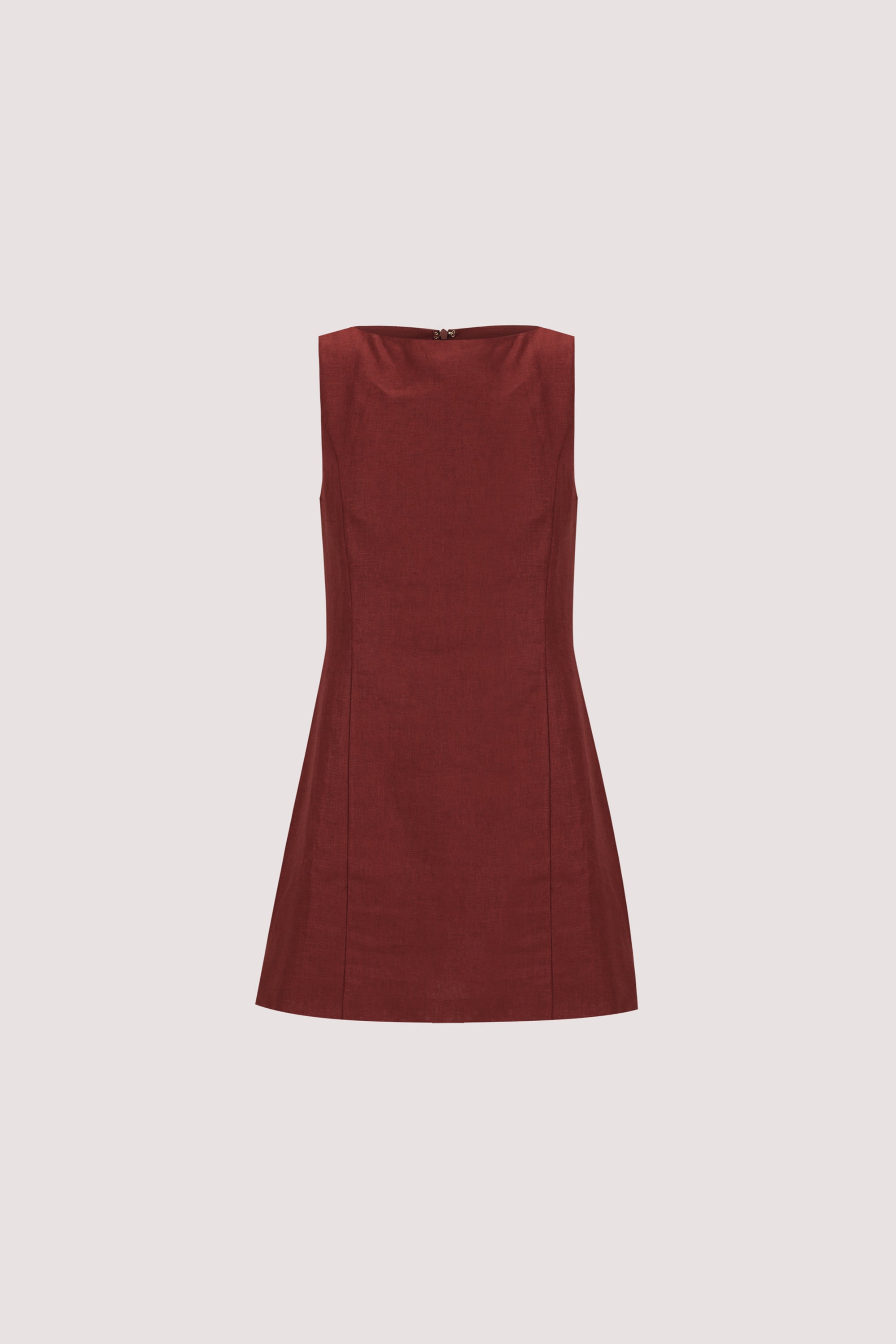 strapless open back dress LACY SAHARA LINEN MINI DRESS – DISSH