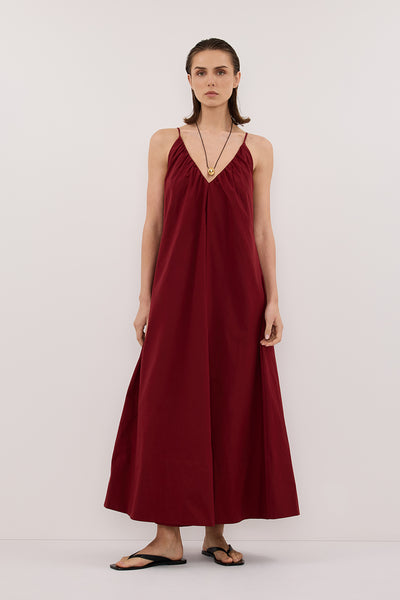LIANA SAHARA POPLIN TENT DRESS