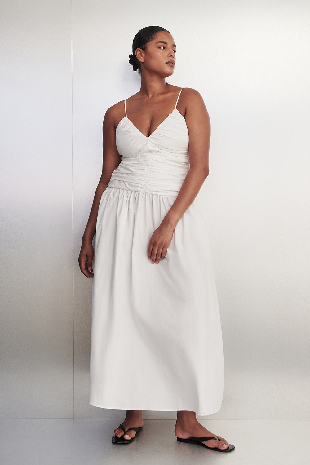 ALEXIA WHITE COTTON DRESS DISSH ALEXIA WHITE COTTON DRESS DISSH