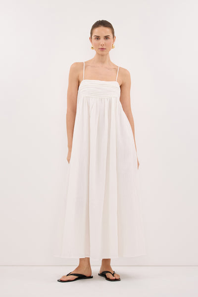 CASEY IVORY CRINKLE RAMIE DRESS DISSH CASEY IVORY CRINKLE RAMIE DRESS DISSH