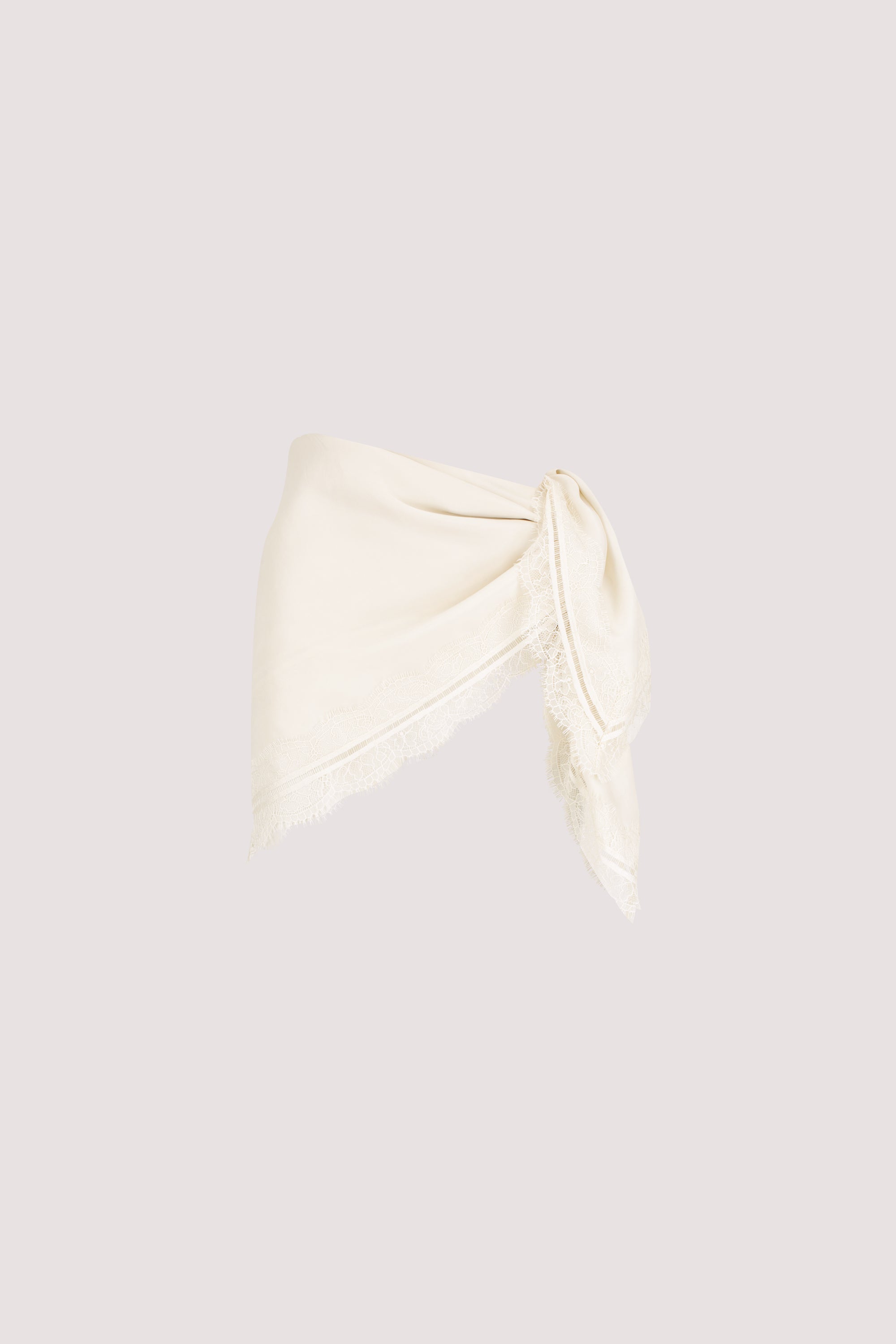 ANDREA SANDSTONE CUPRO LACE SCARF – DISSH