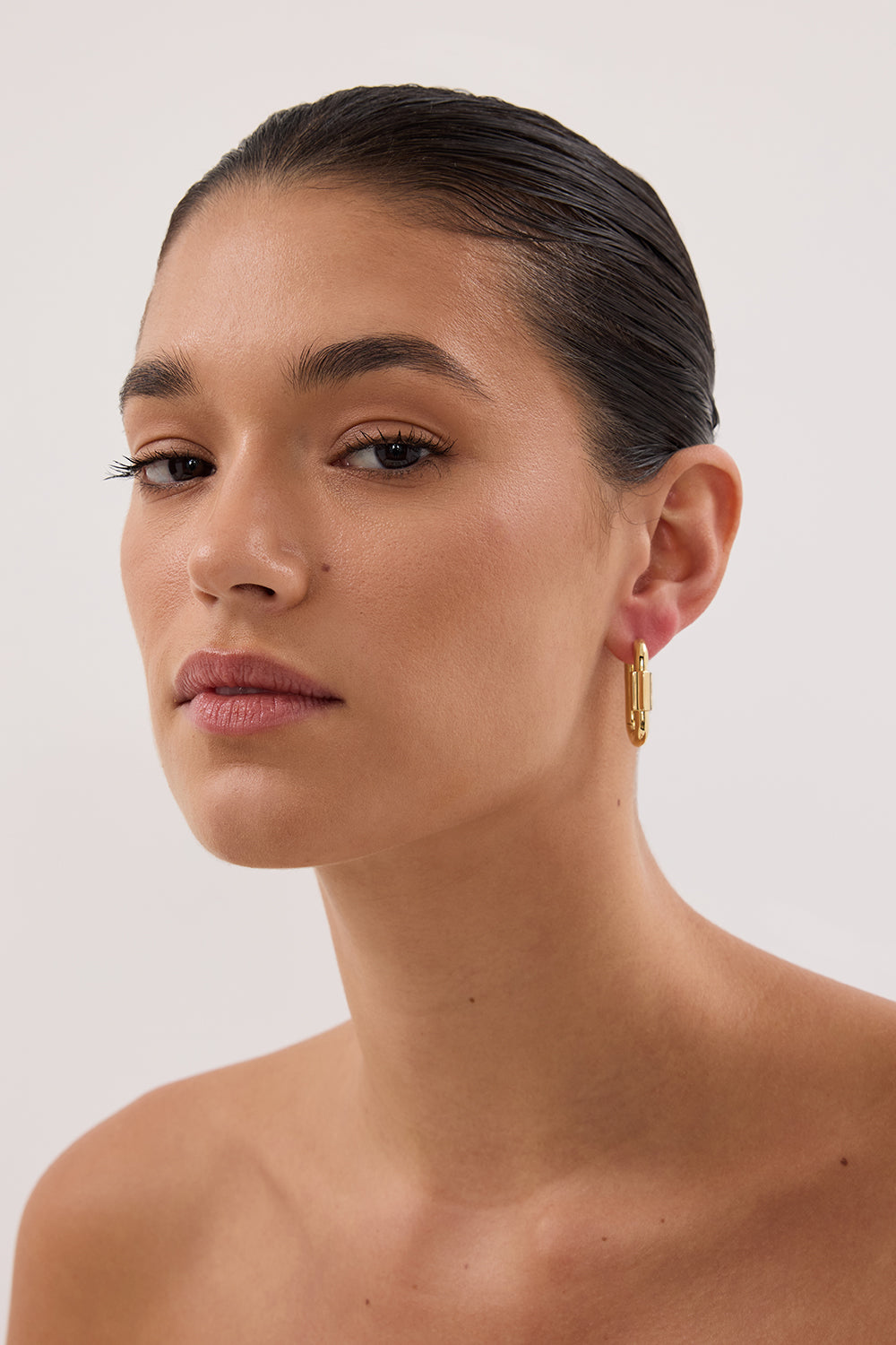 F+H GOLD DISENGAGE HOOP LARGE