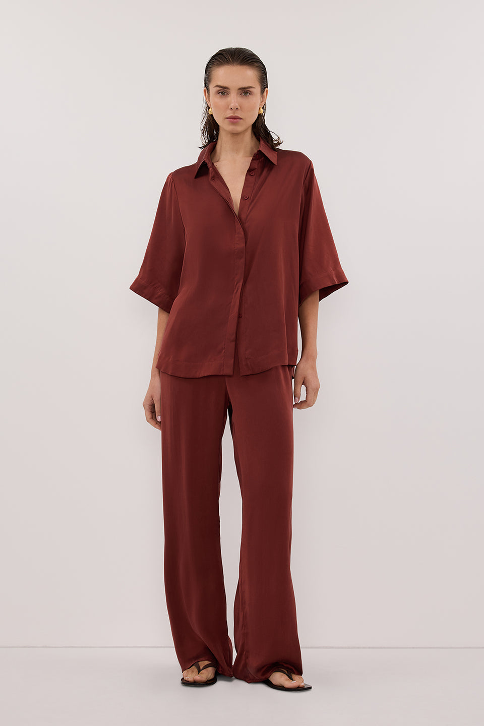 PERCY SAHARA SILK SHIRT