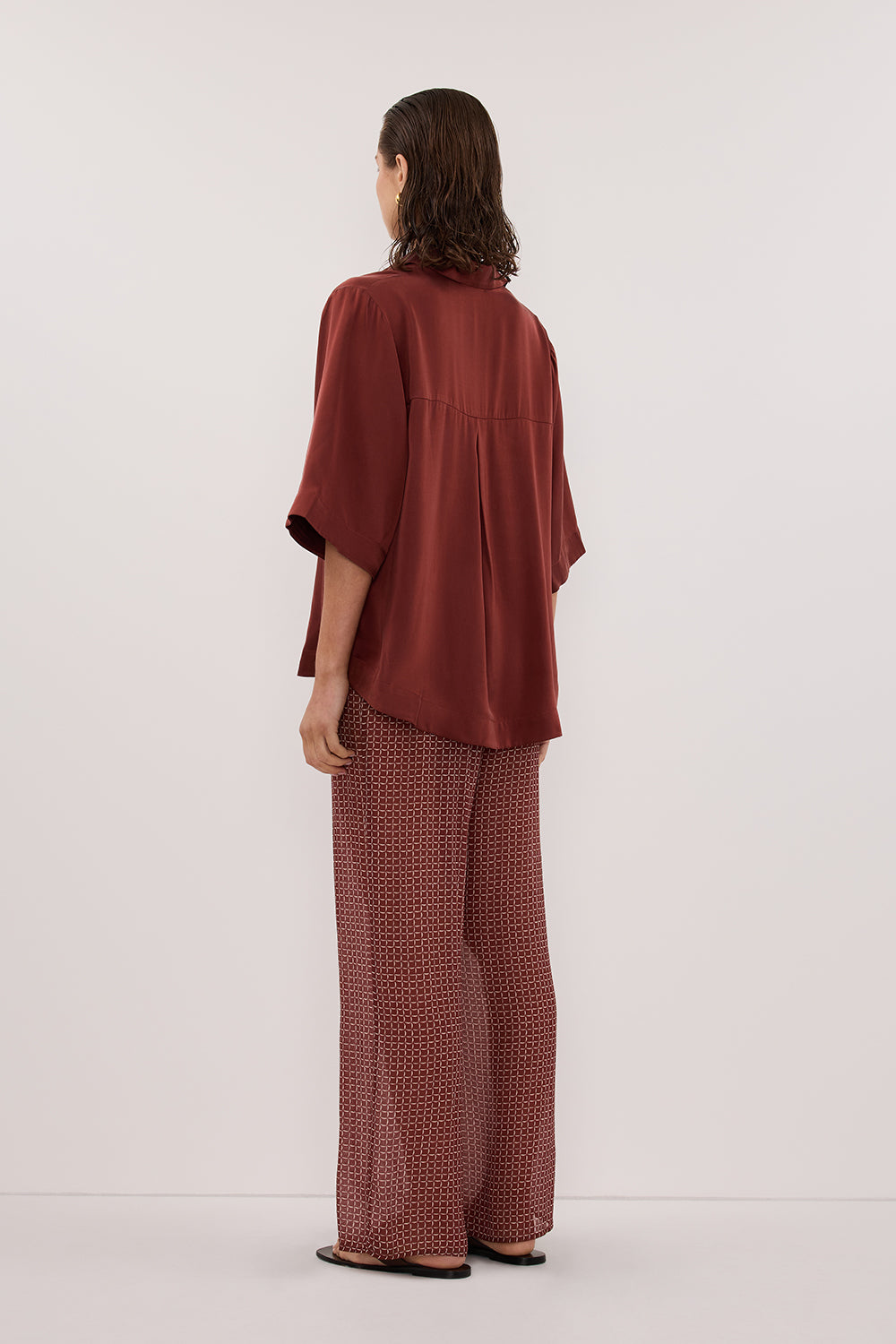 PERCY SAHARA SILK SHIRT