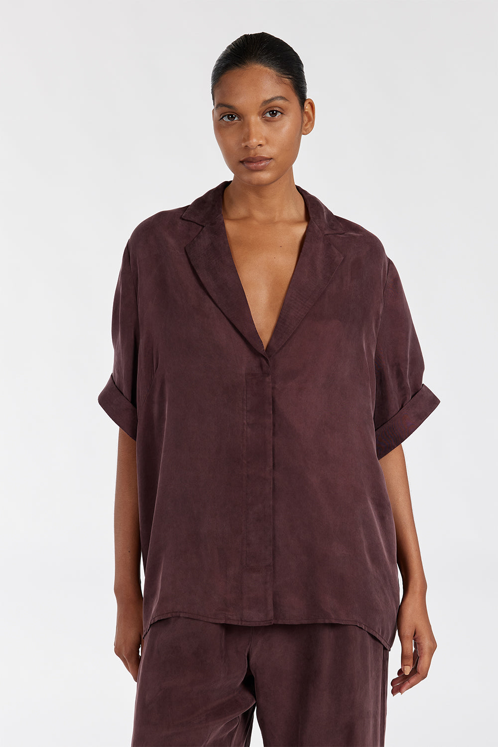 LIAM CURRANT CUPRO SHIRT – DISSH