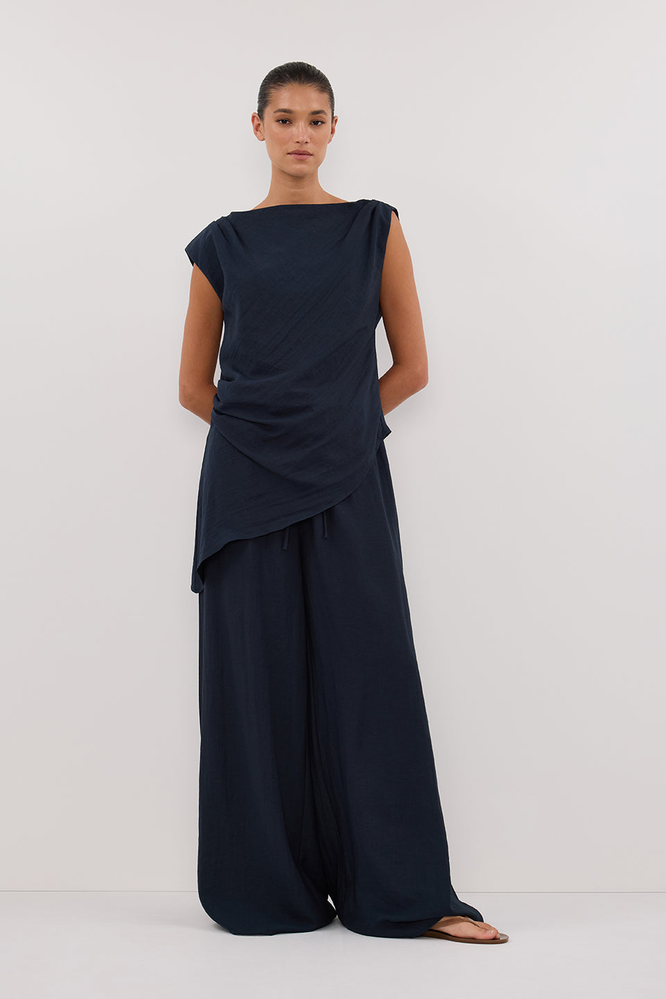 SHYLA SLATE ASYM TOP