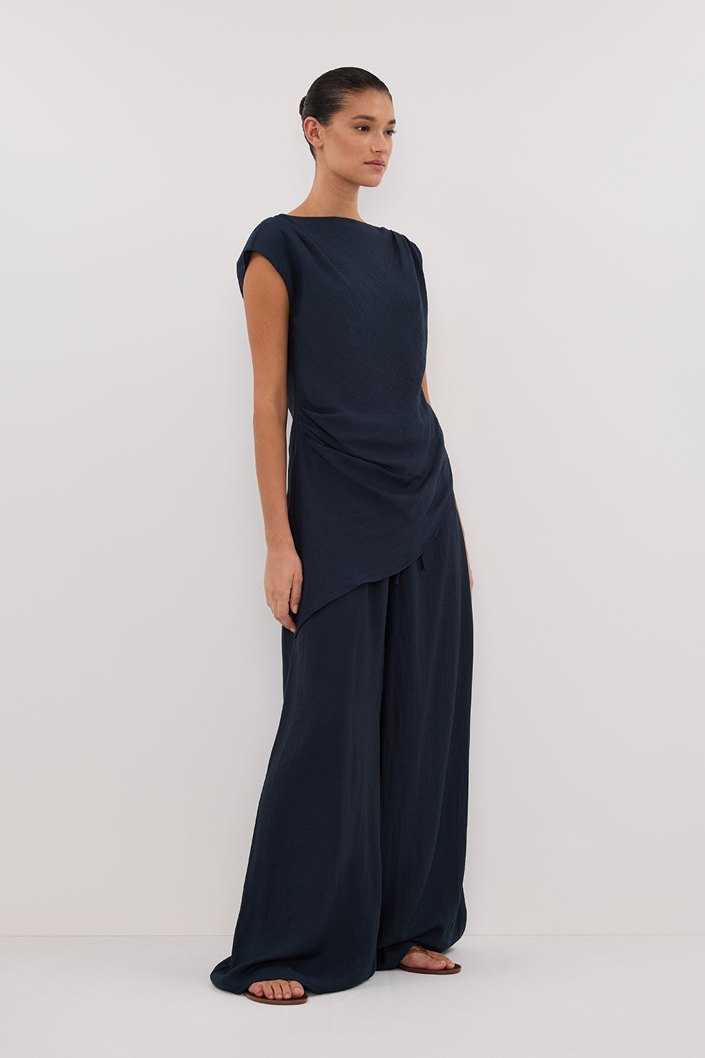 SHYLA SLATE ASYM TOP