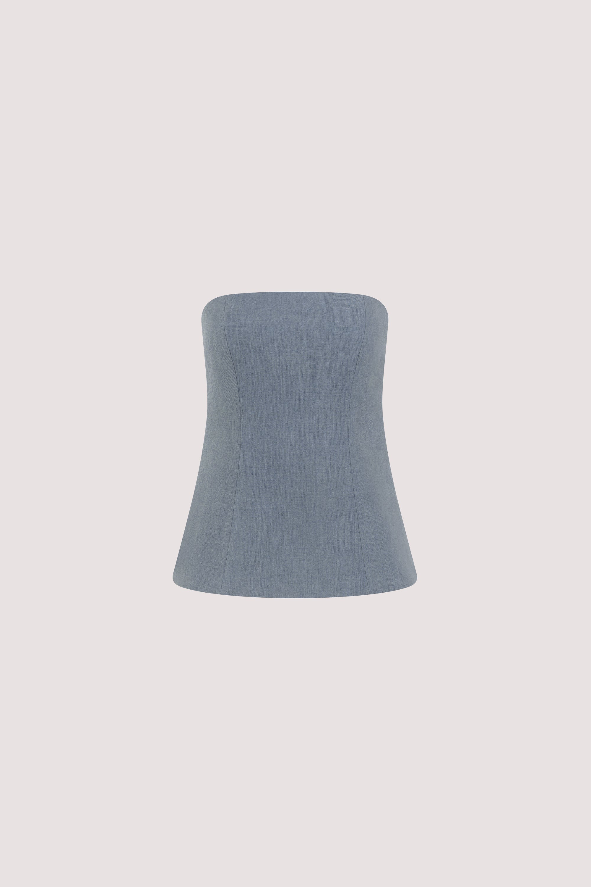 PEYTON DUSTY BLUE MARLE BUSTIER