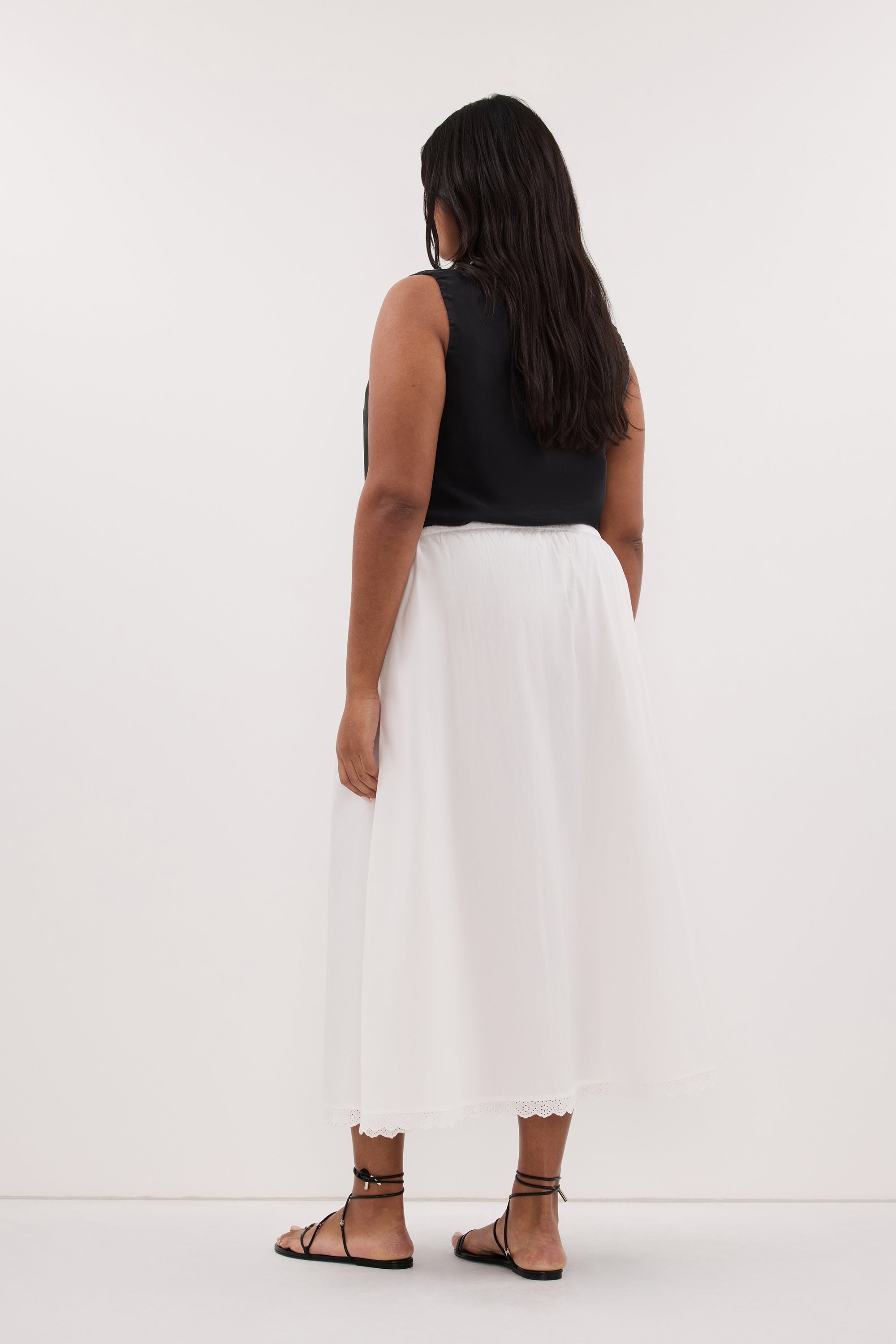 PALORA BLACK CUPRO TOP