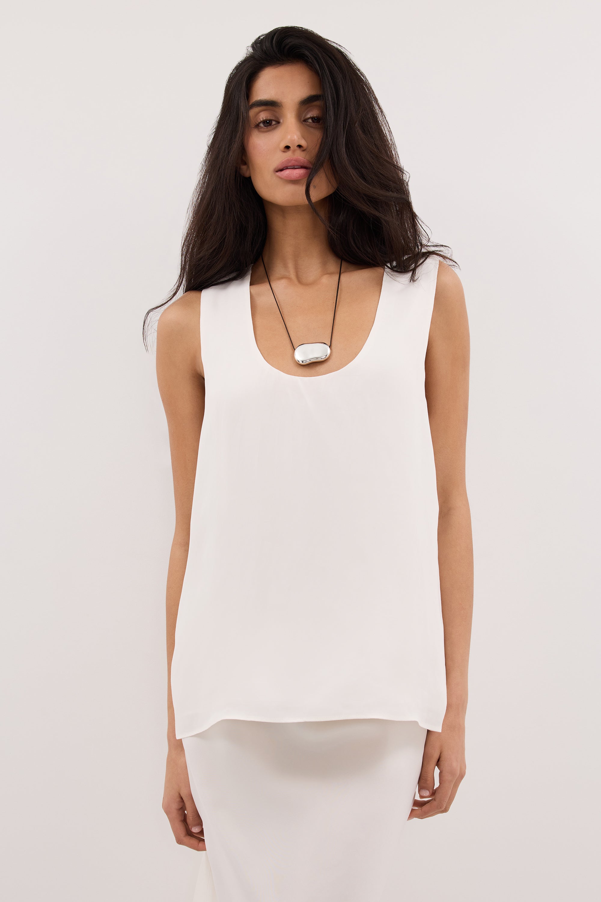 PALORA WHITE CUPRO TOP