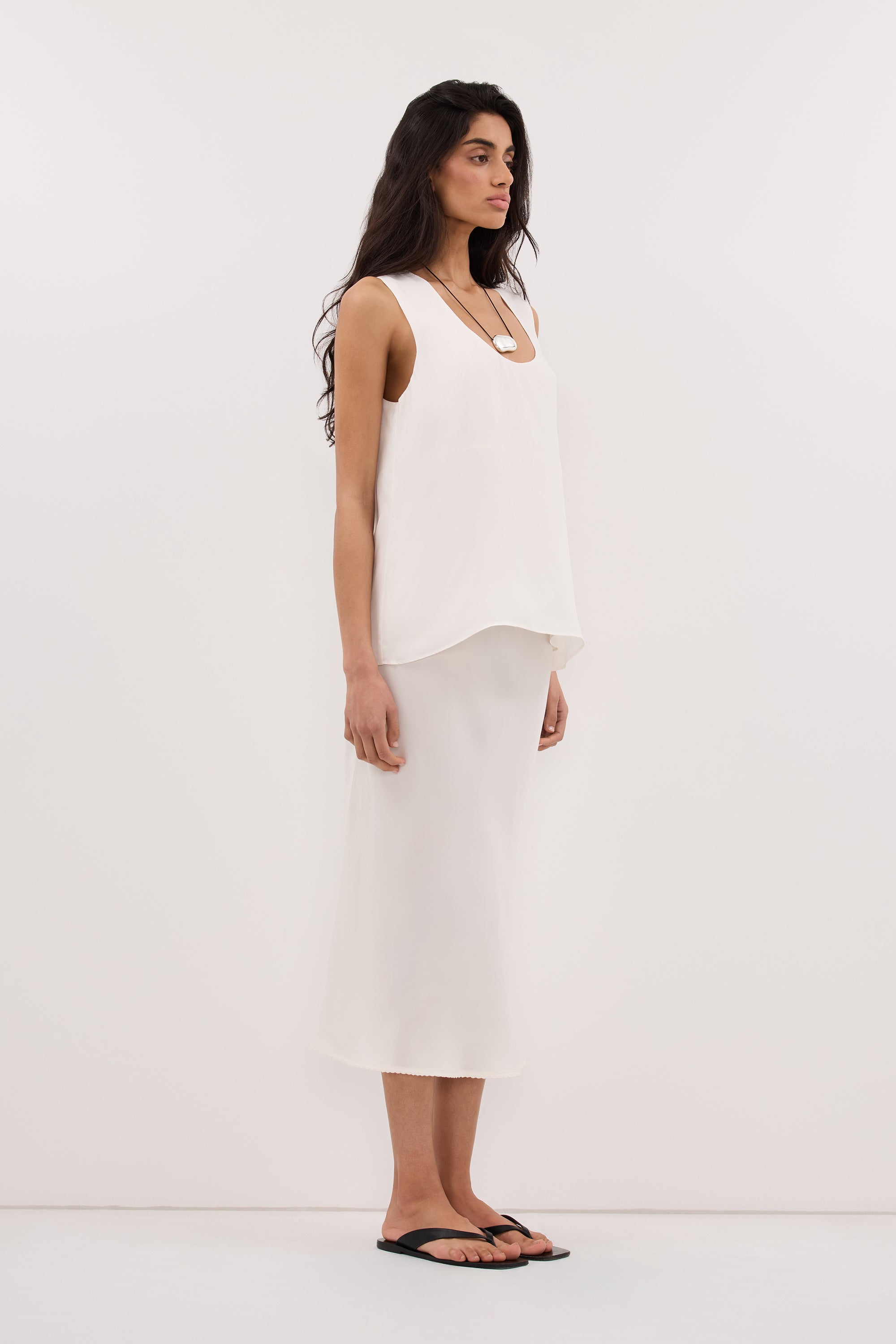 PALORA WHITE CUPRO TOP