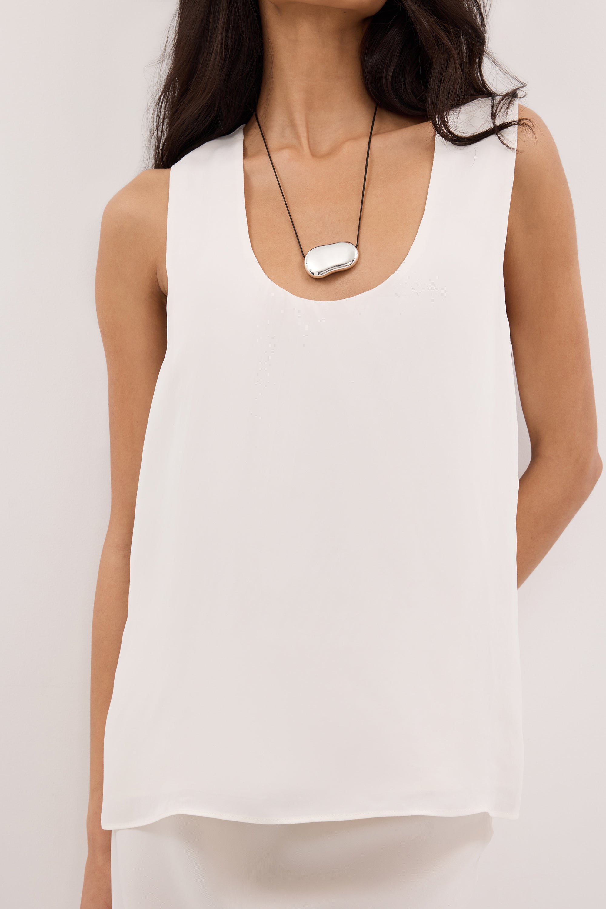 PALORA WHITE CUPRO TOP