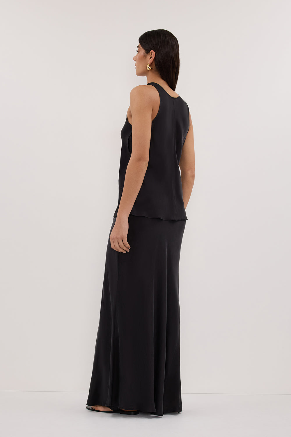 COLETTE BLACK SILK SKIRT