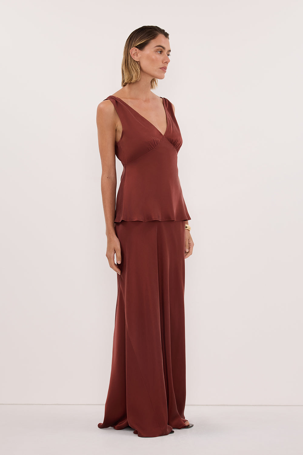 COLETTE SAHARA SILK MAXI SKIRT