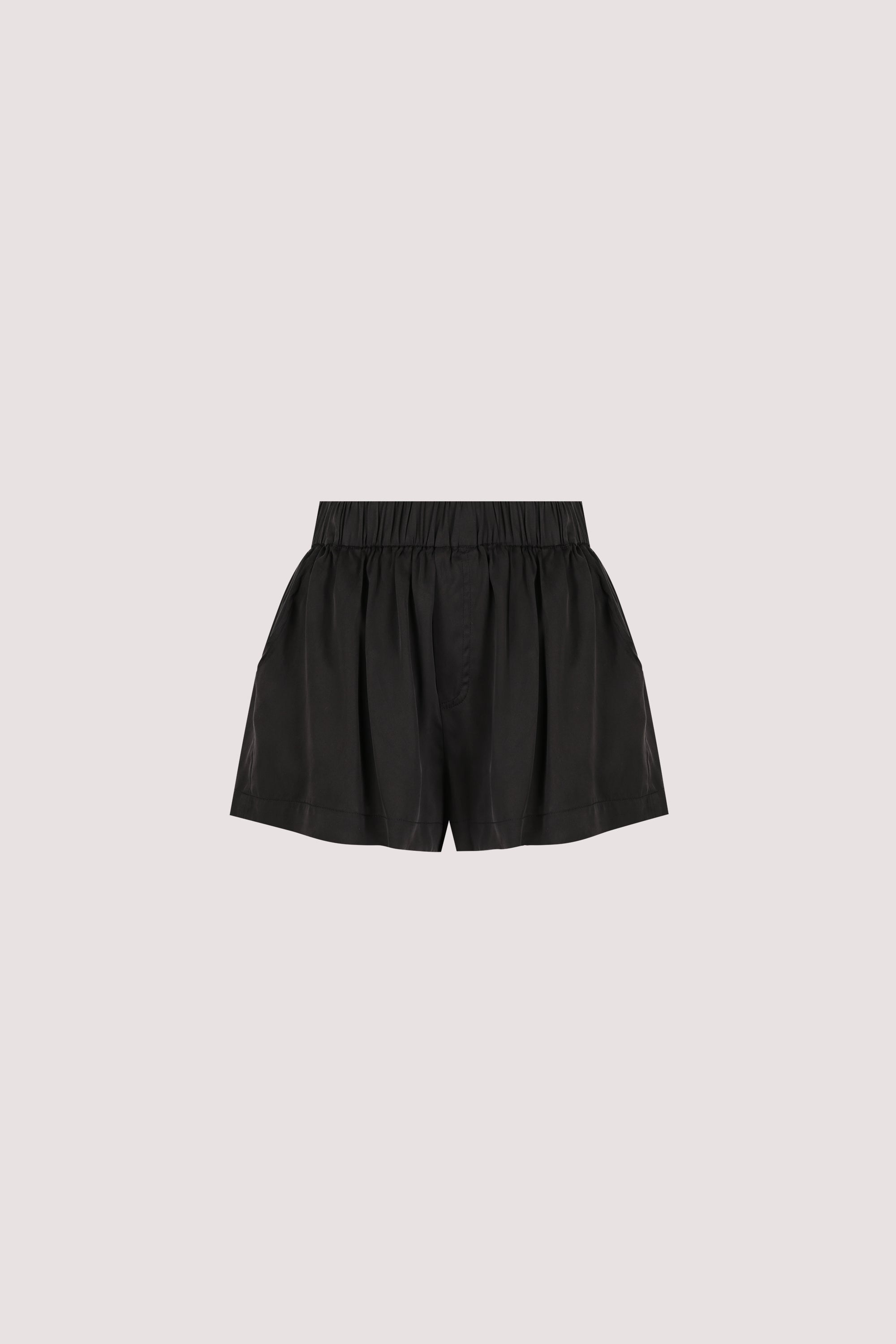 ISLA BLACK SILK SHORT