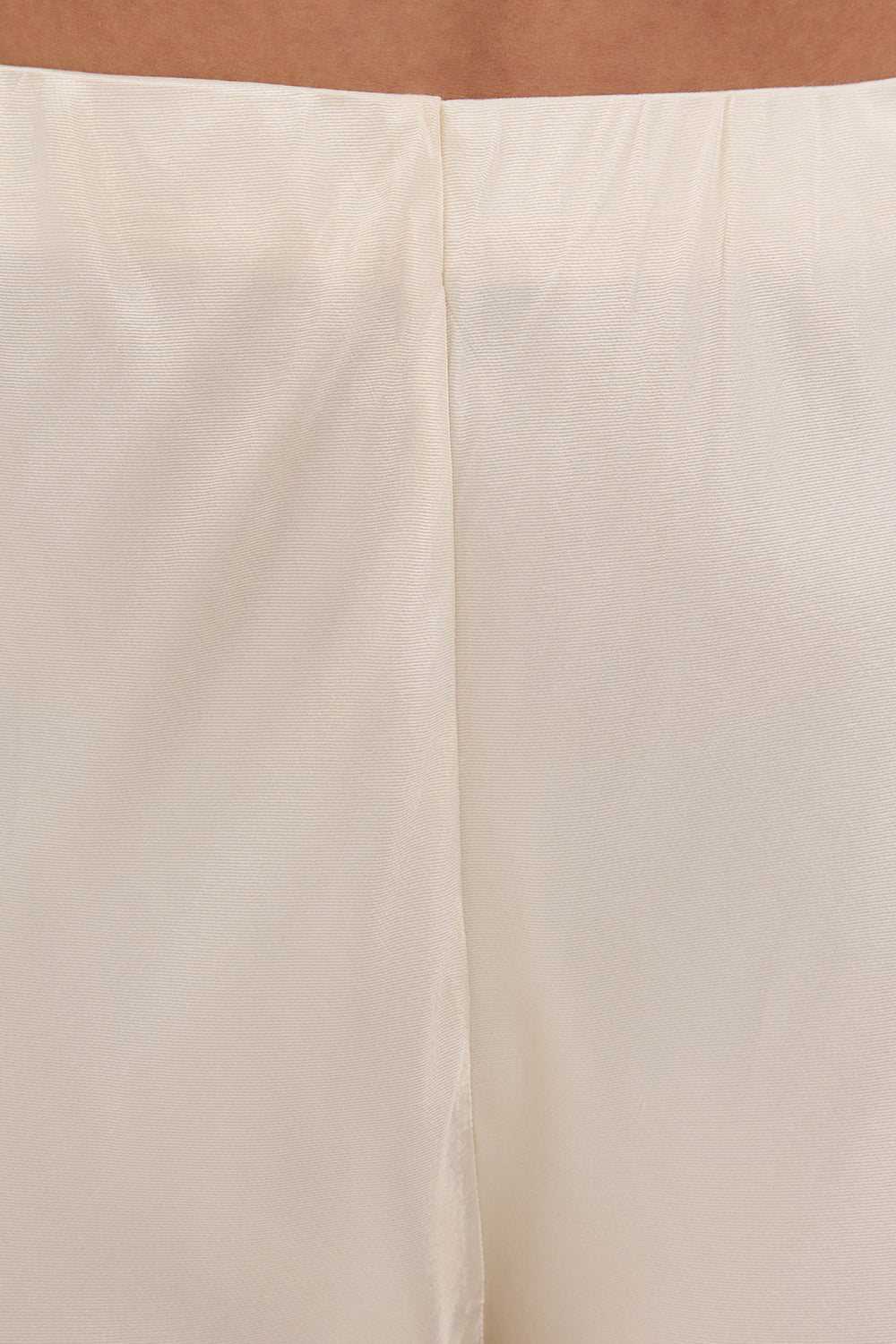 NIKKI CREAM SATIN BIAS PANT