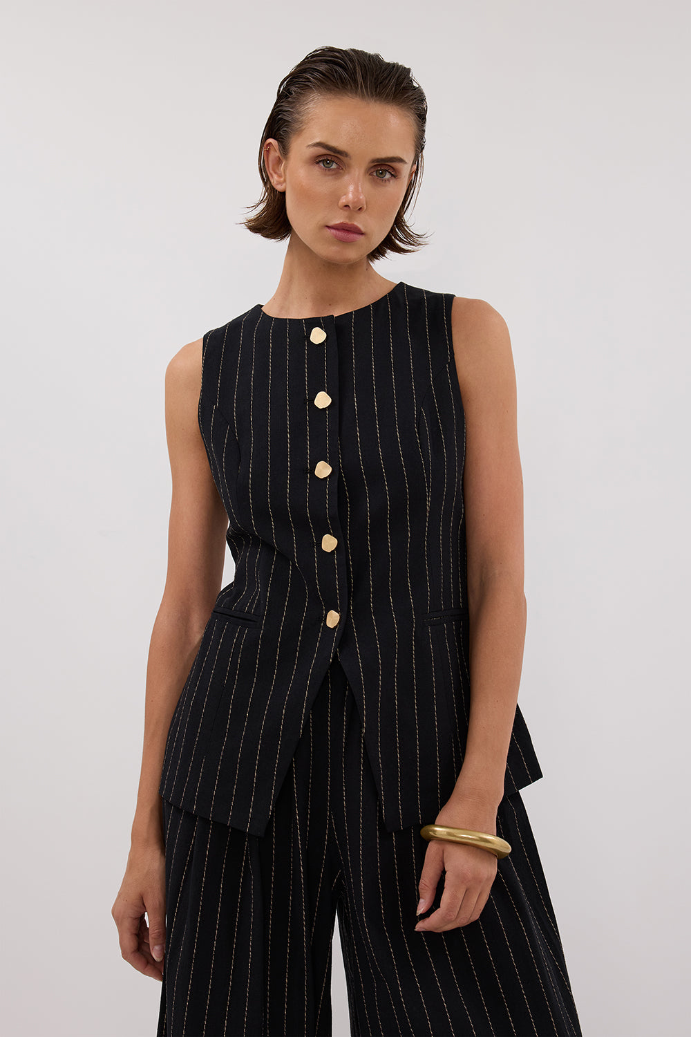 BOSTON STRIPE VEST | Dissh