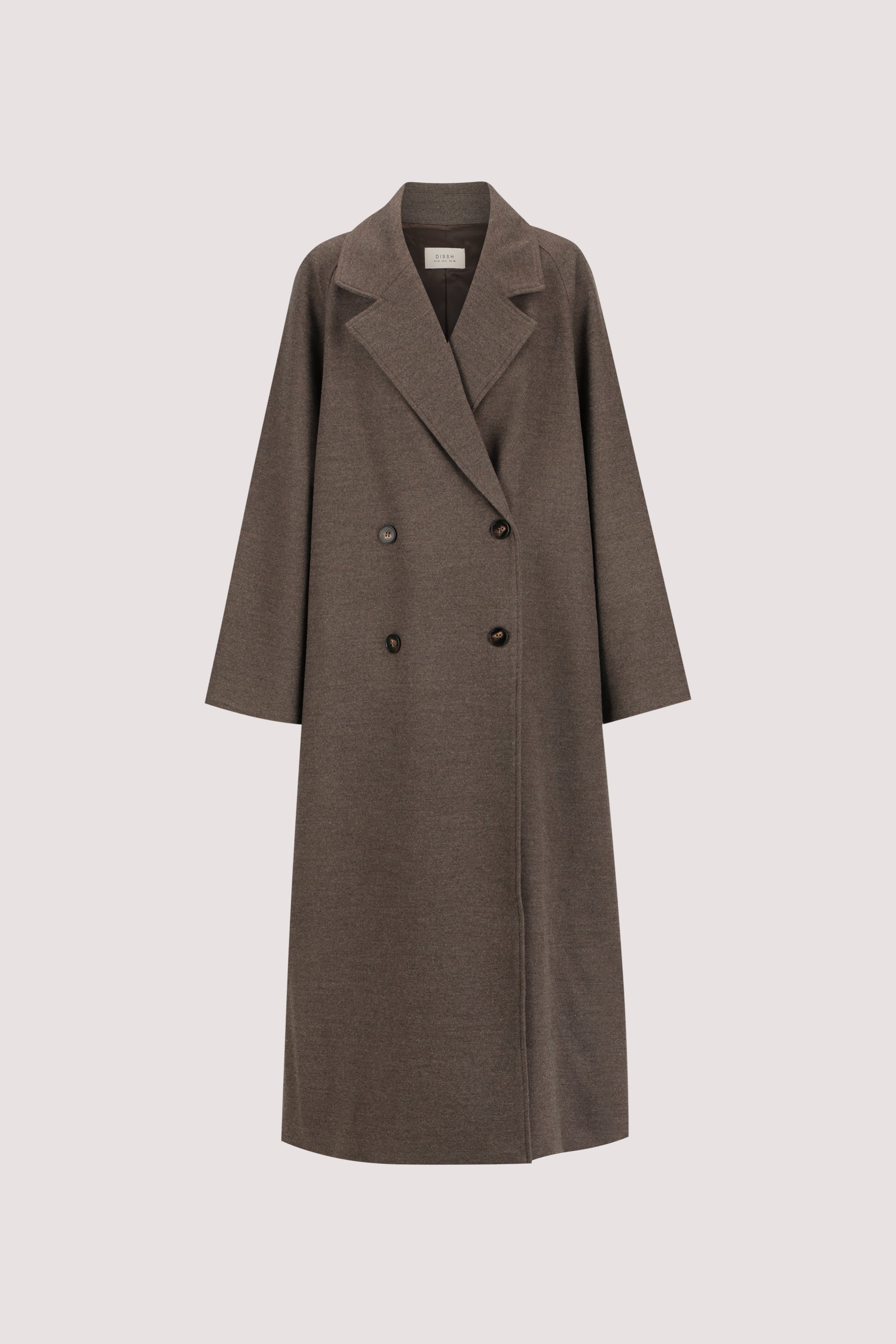YORK COFFEE OVERSIZED WOOL BLEND COAT