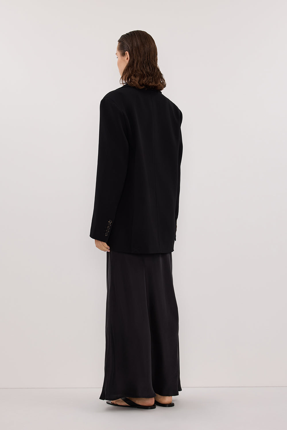 WESTWOOD BLACK OVERSIZED BOYFRIEND BLAZER