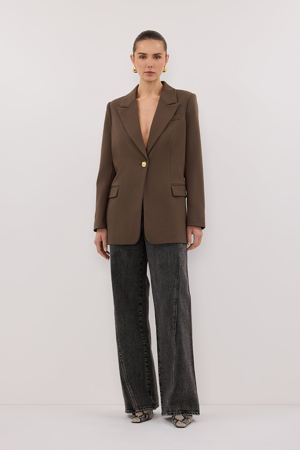 COHEN CLOVER CINCHED BLAZER