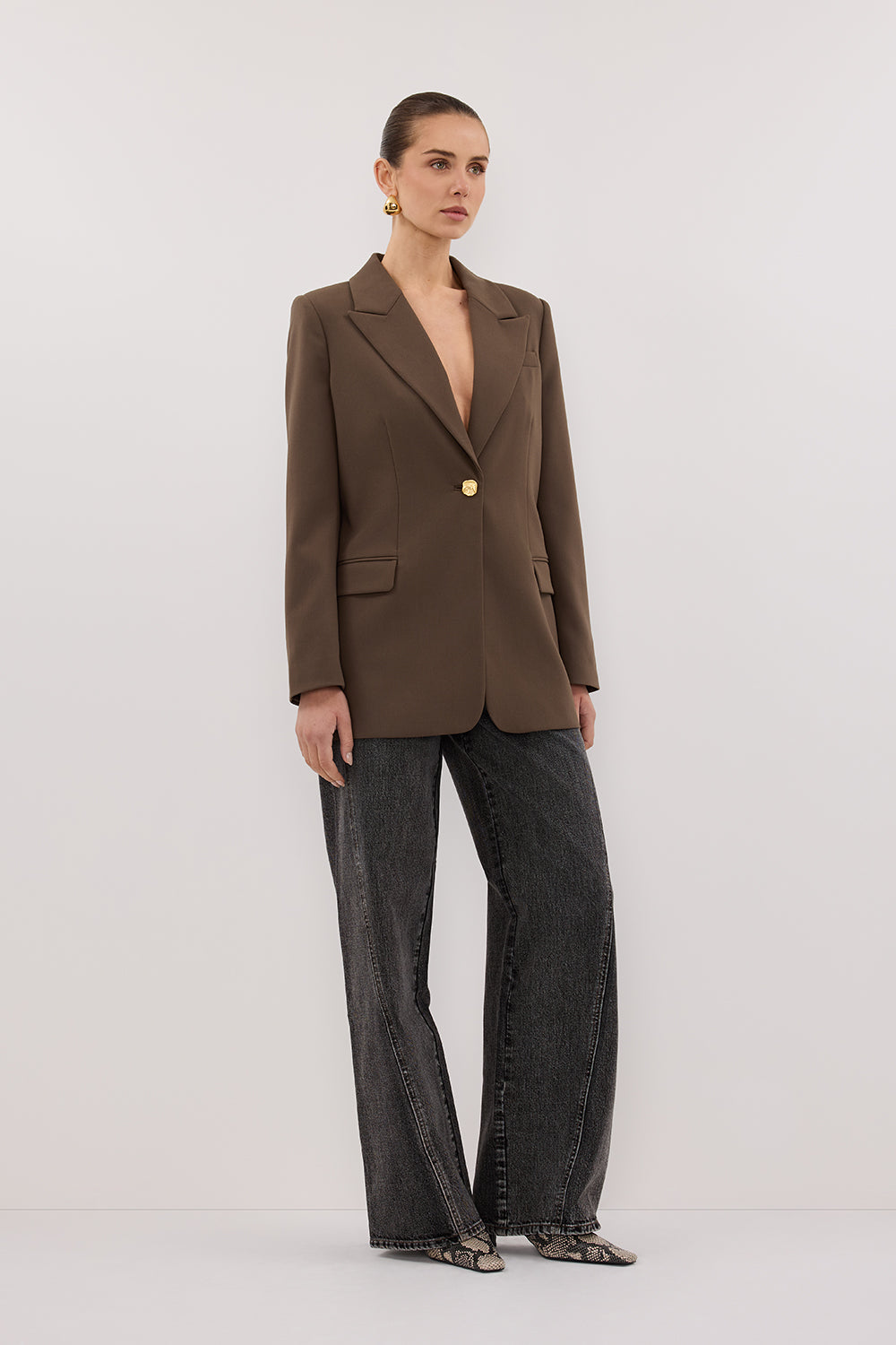 COHEN CLOVER CINCHED BLAZER