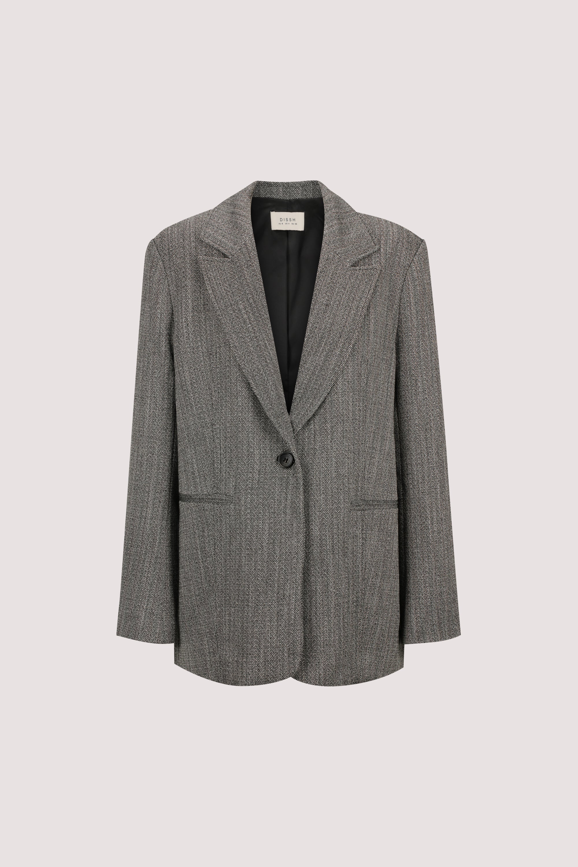 MANHATTAN CHARCOAL TWEED BLAZER