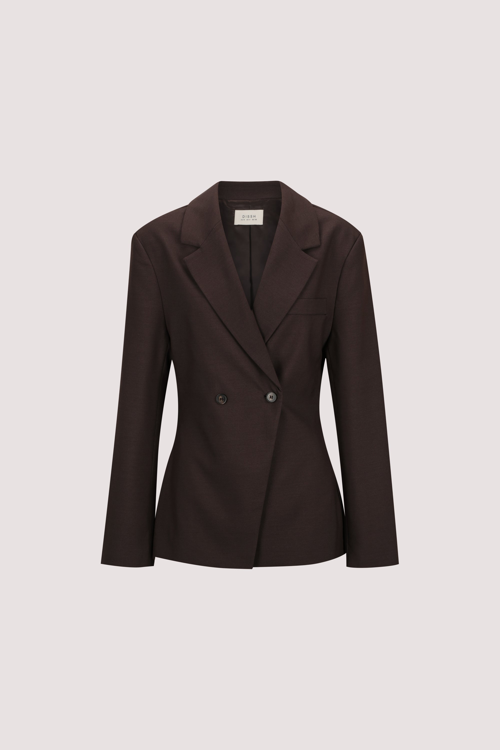 SURI ESPRESSO CINCHED BLAZER