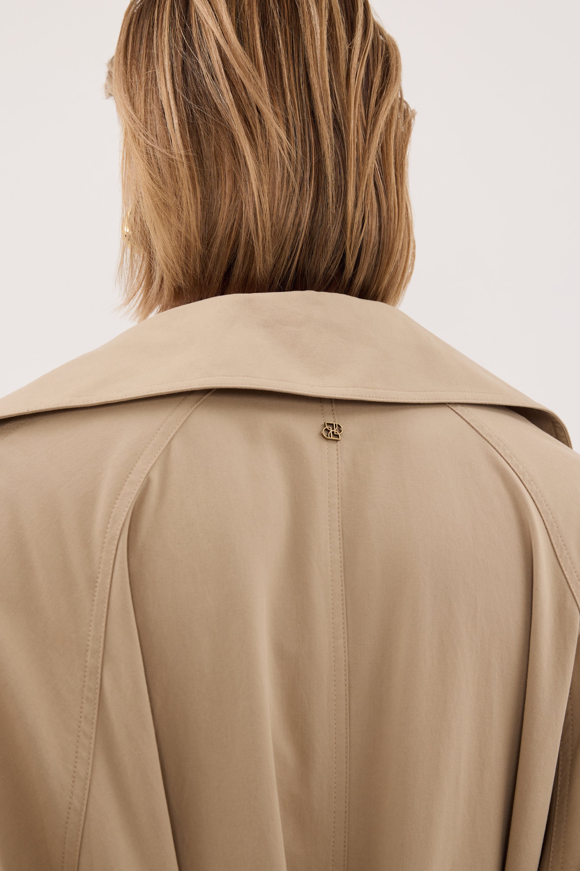 NINA STONE LIGHTWEIGHT TRENCH COAT