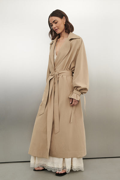 NINA STONE LIGHTWEIGHT TRENCH – DISSH