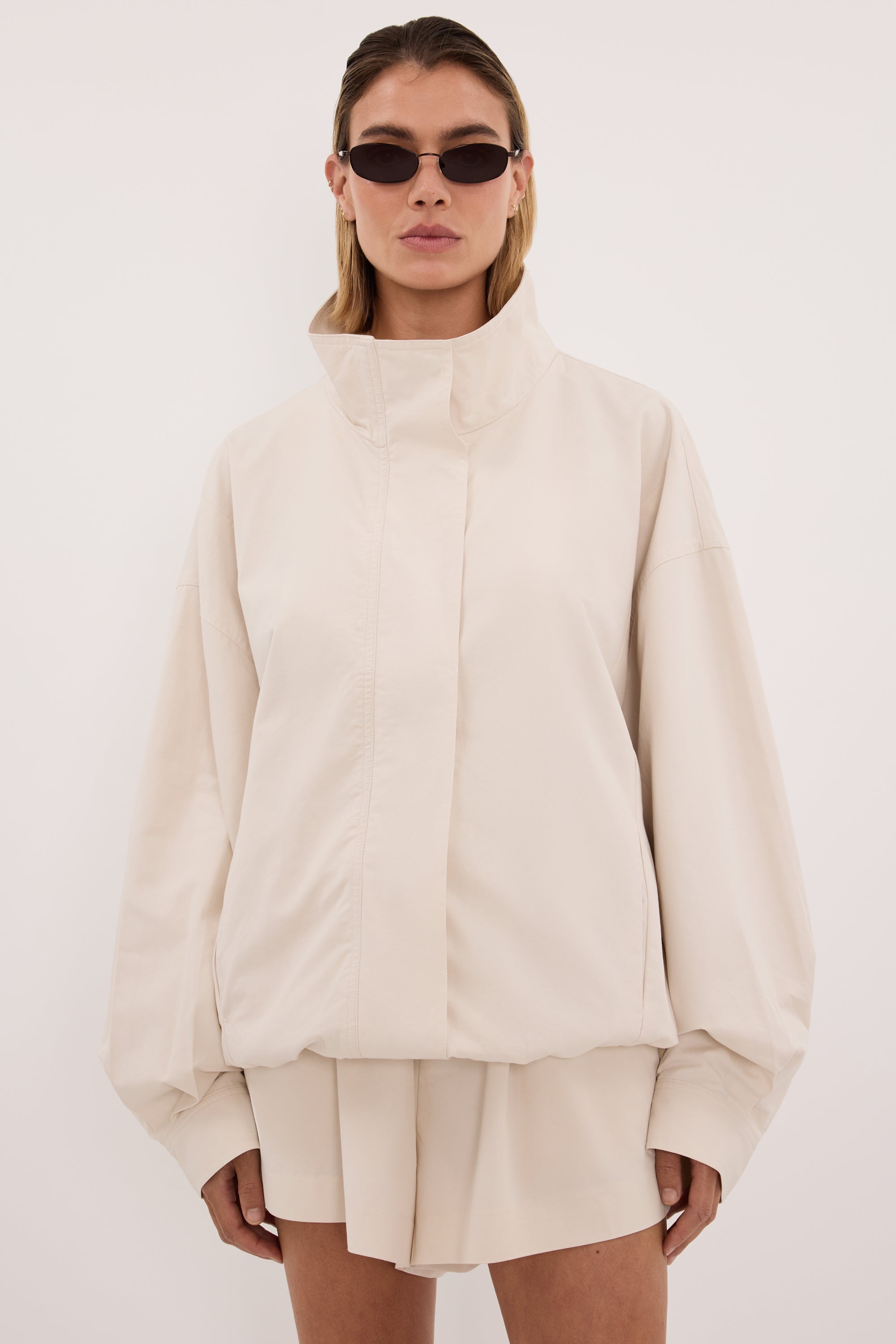 RORY IVORY LIGHTWEIGHT TRACK JACKET