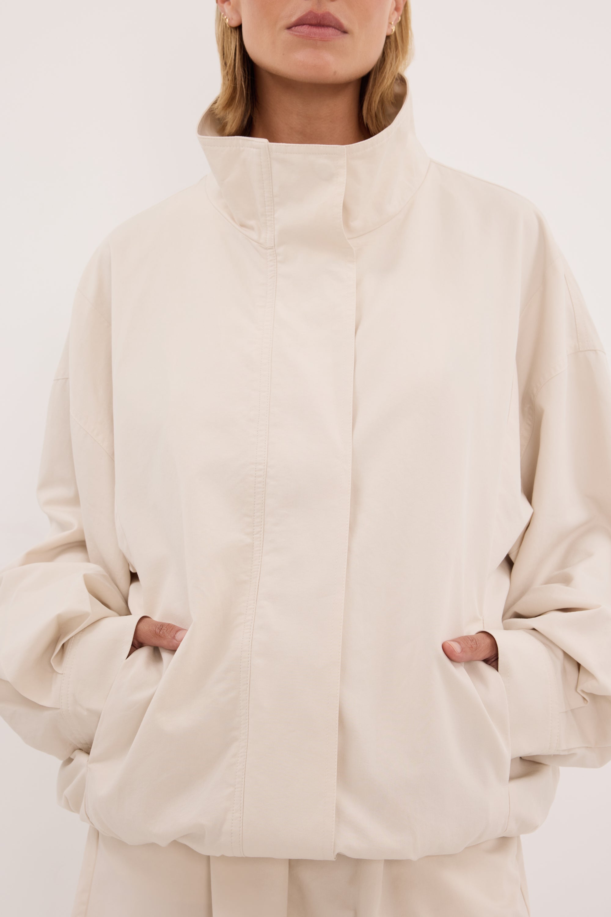 RORY IVORY LIGHTWEIGHT TRACK JACKET