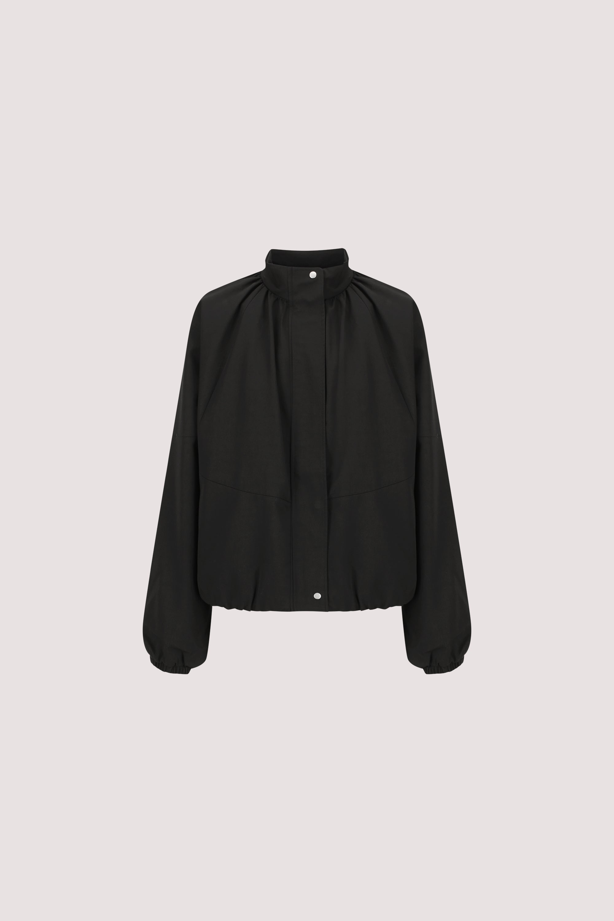 OAKLEE BLACK BATWING LIGHTWEIGHT JACKET