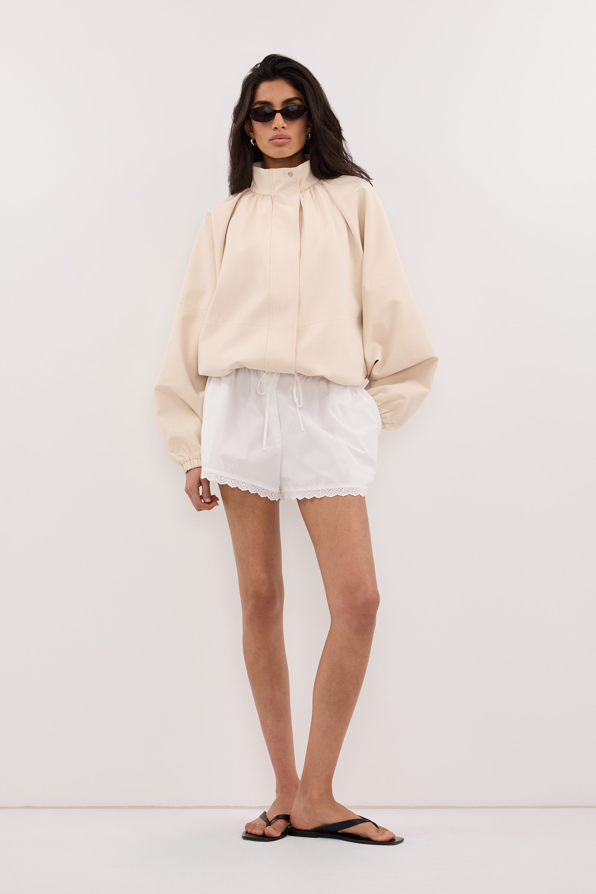 OAKLEE OYSTER BATWING LIGHT JACKET – DISSH