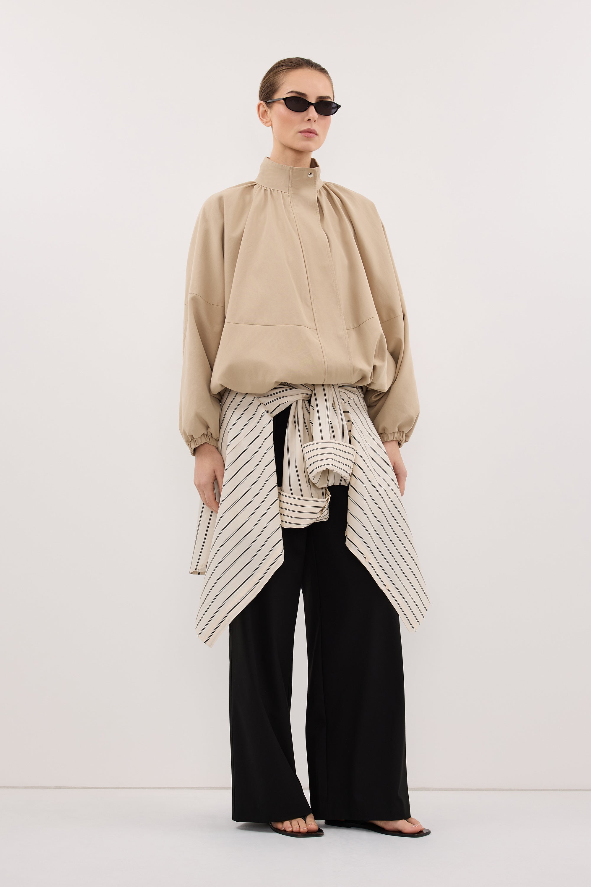 OAKLEE STONE BATWING LIGHTWEIGHT JACKET