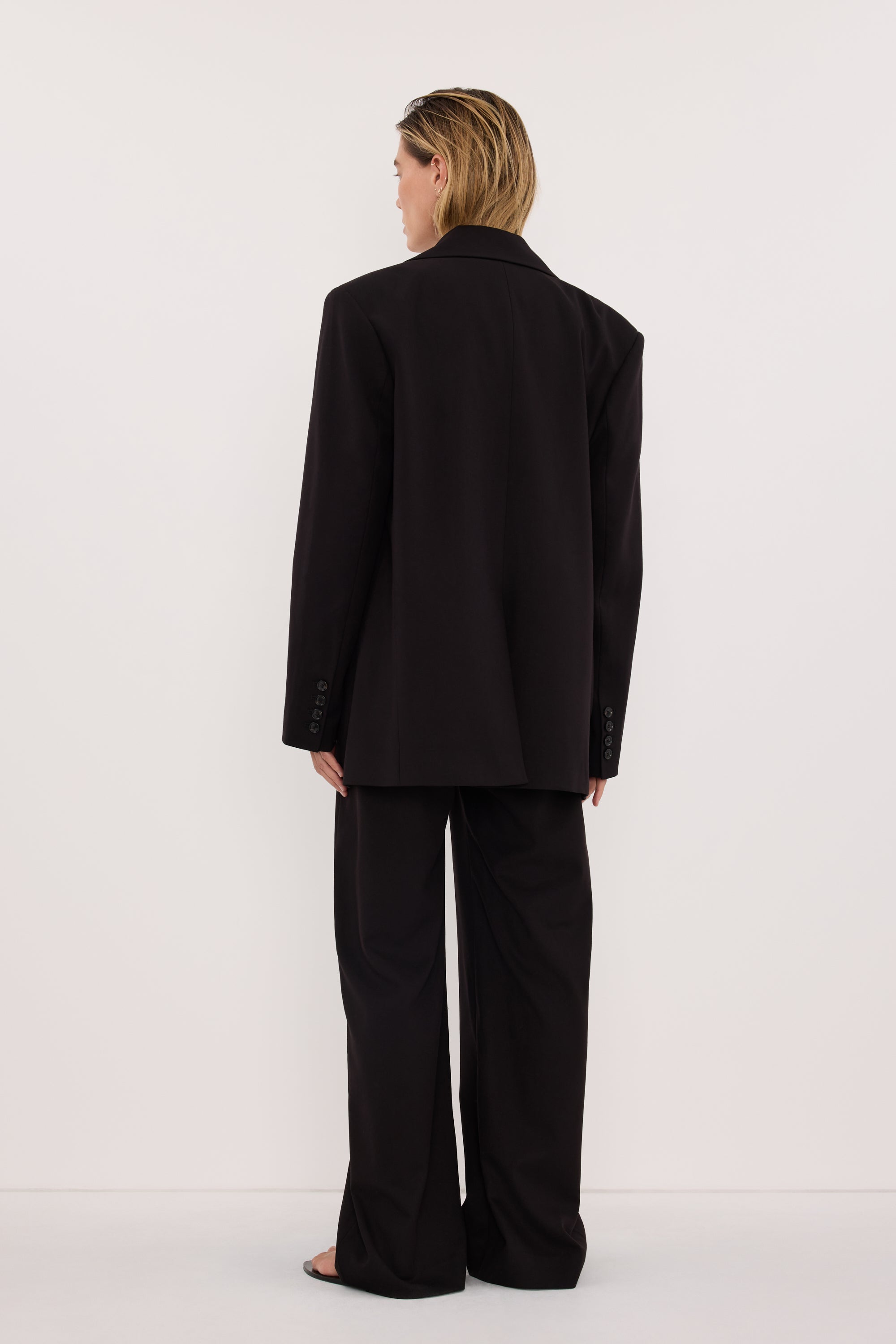 HARLEY 2.0 BLACK OVERSIZED BLAZER