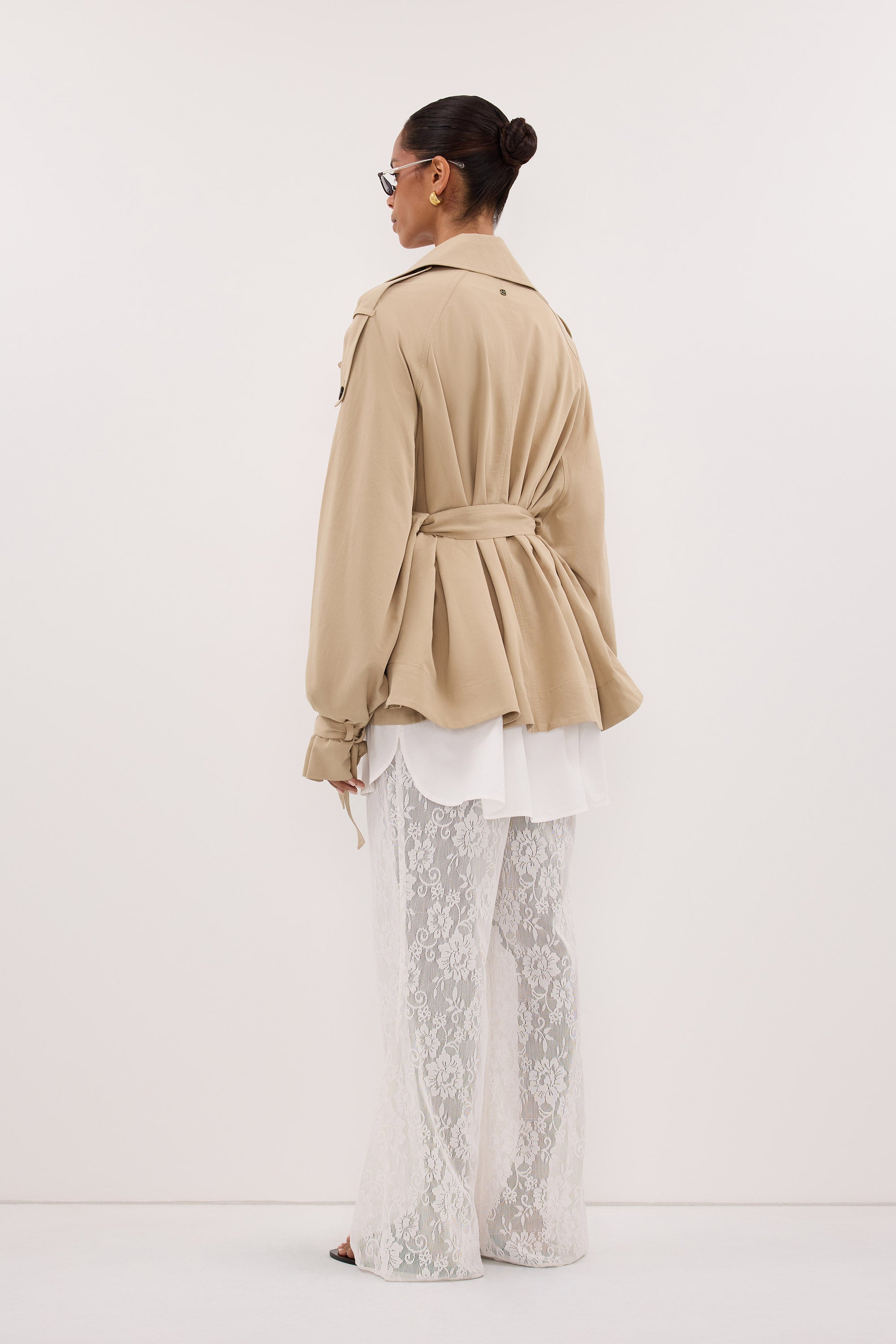 NINA STONE LIGHTWEIGHT MINI TRENCH – DISSH