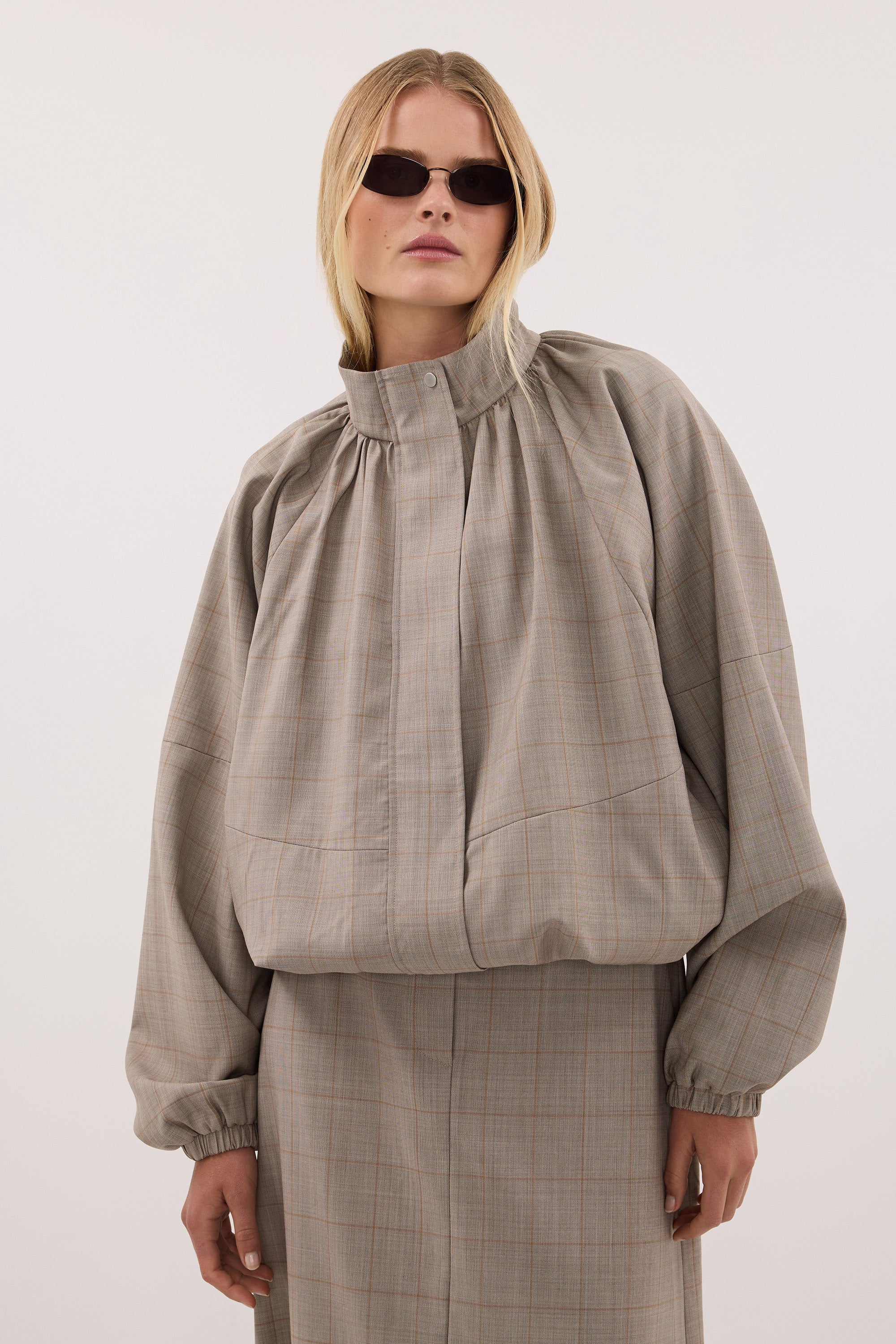 KALILA ASH BATWING JACKET